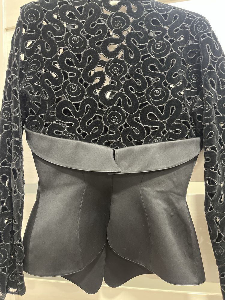 Thierry Mugler Vintage Vest Blazer Jacket Size XS / US 0-2 / IT 36-38 - 4 Thumbnail