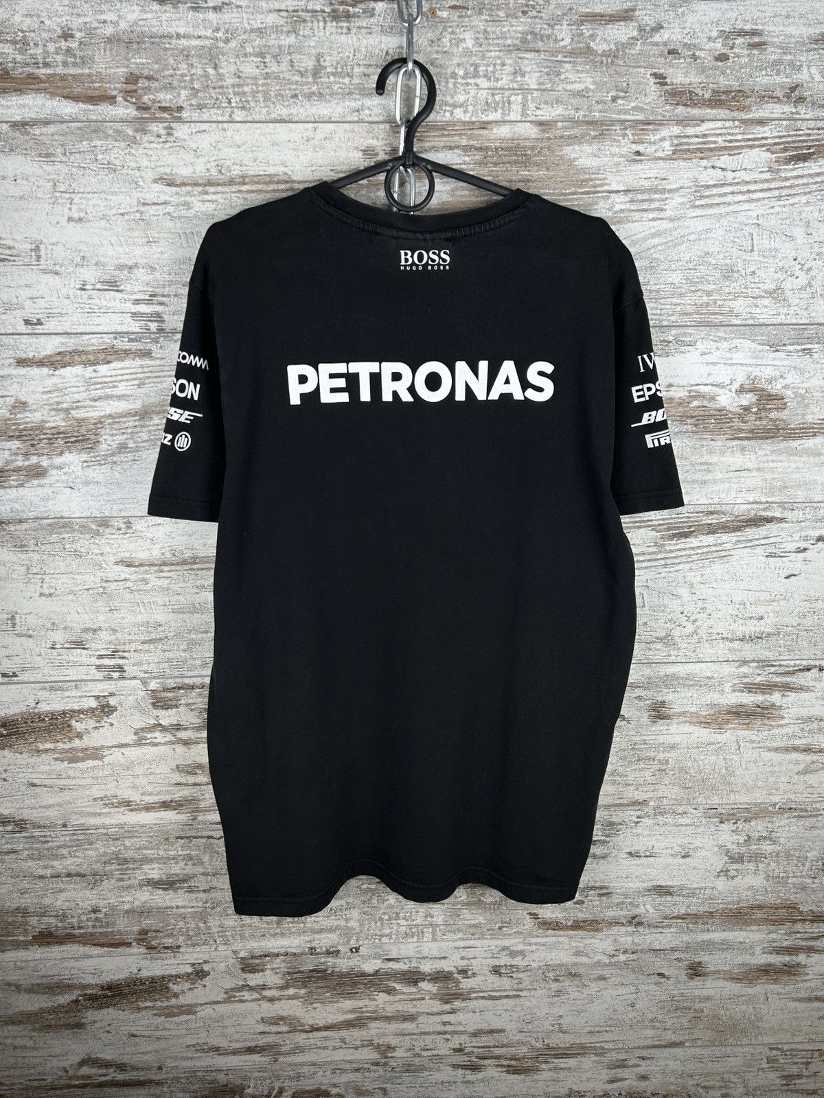 Hugo Boss × Mercedes-Benz Mens Vintage Hugo Boss Mercedes AMG petronas T-shirt racing Size US XL / EU 56 / 4 - 10 Thumbnail