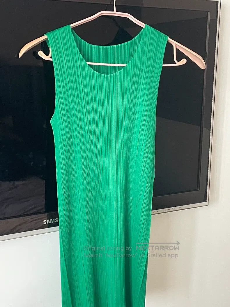 Issey Miyake Issey Miyake Green vest Size L / US 10 / IT 46 - 2 Thumbnail