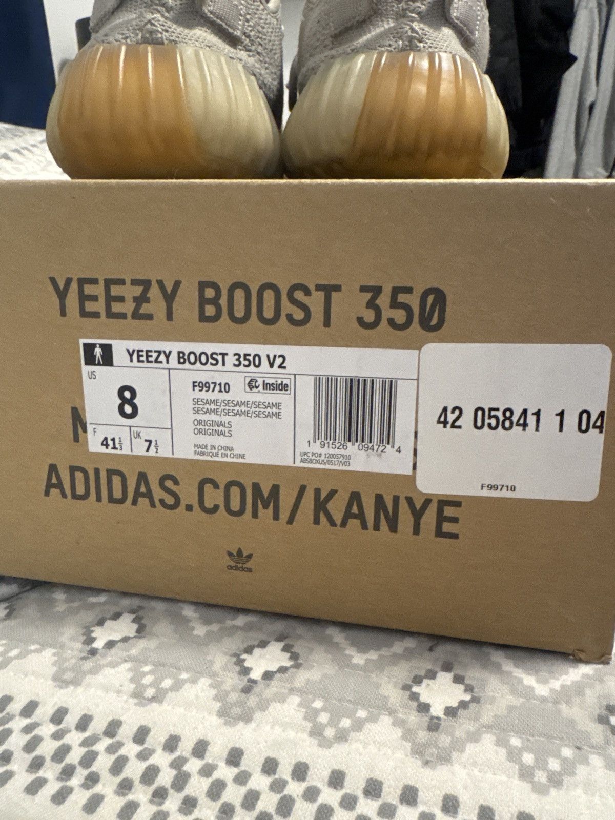 Yeezy Yeezy boost 350 v2 sesame Size US 8 / EU 41 - 4 Thumbnail