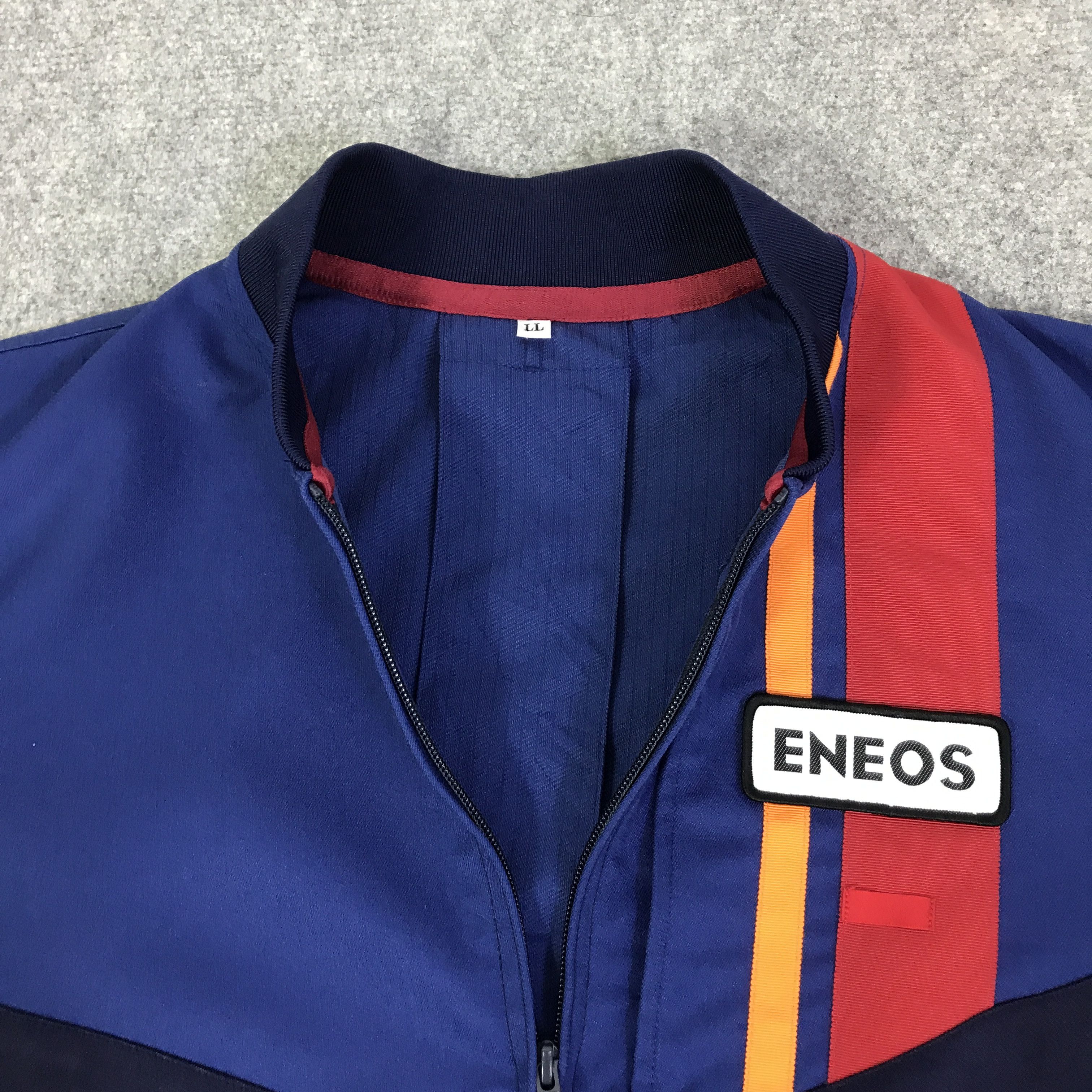 Japanese Brand Eneos Oil Brand Japan Racing Jacket K95B15 Size US L / EU 52-54 / 3 - 8 Thumbnail