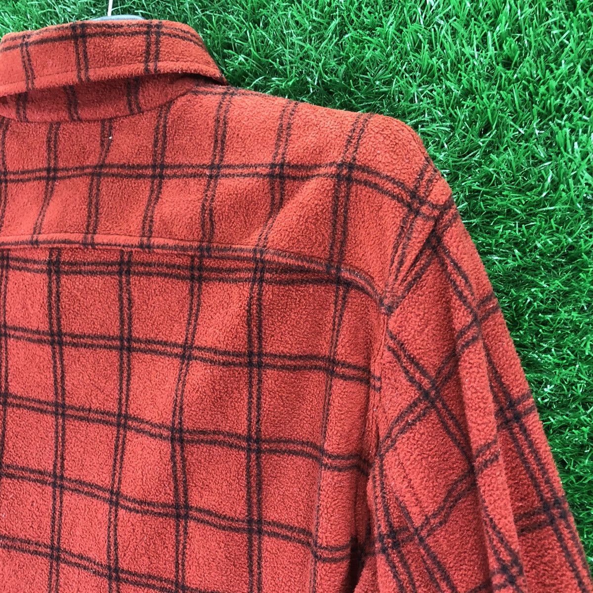 Uniqlo Uniqlo Flannel Fleece Checkered Double Pocket Shirts Size US L / EU 52-54 / 3 - 5 Thumbnail