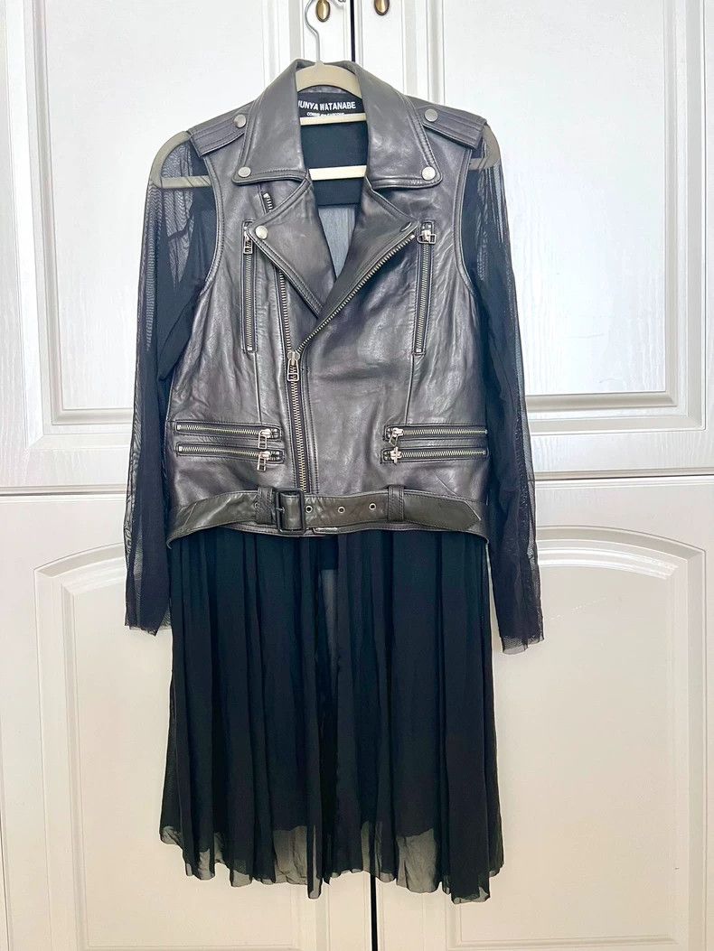Junya Watanabe Junya Watanabe Cowhide stitched dress Size ONE SIZE - 1 Thumbnail