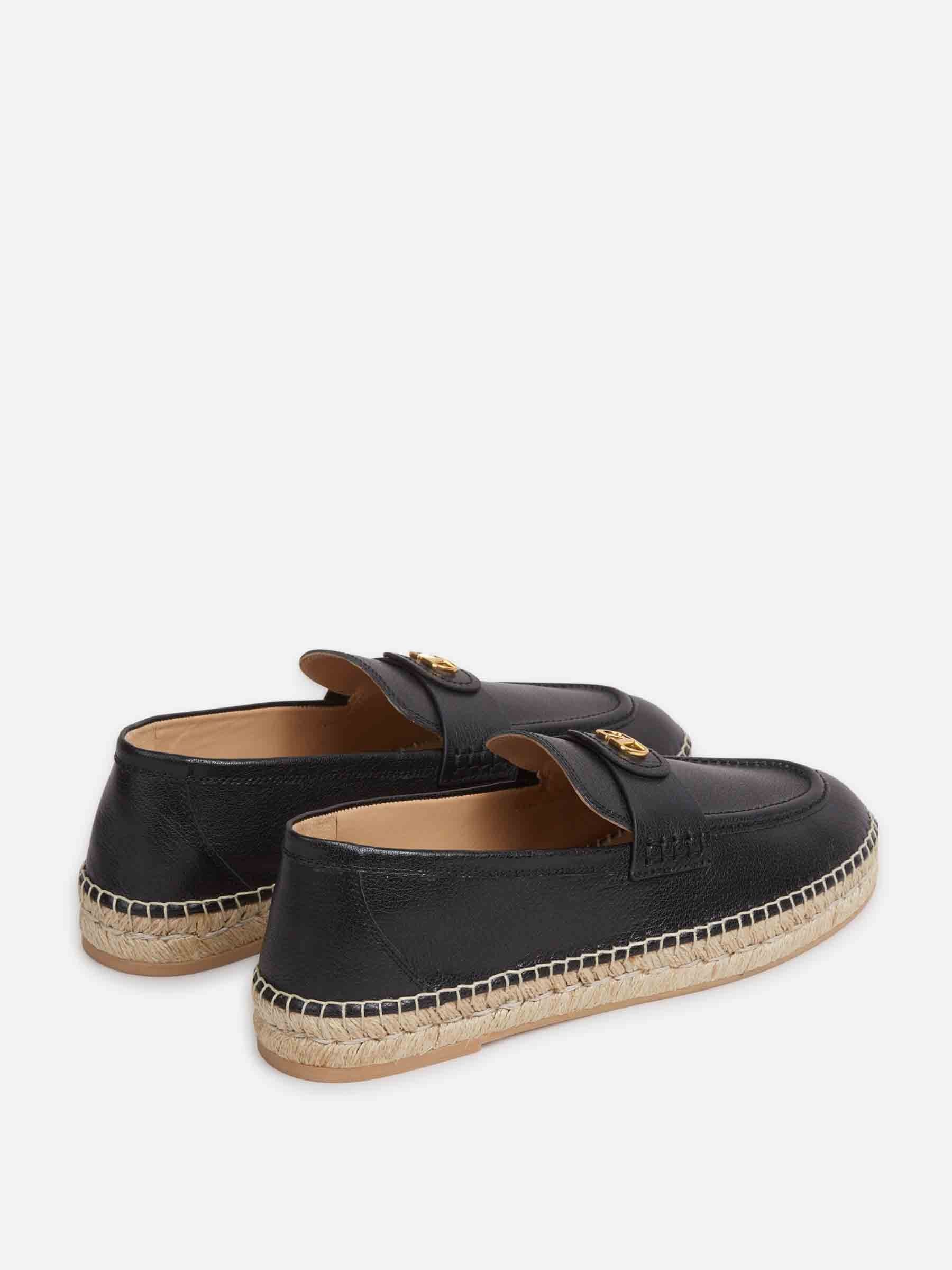 Valentino os11x0126 Espadrilles Loafers in Black Size US 10 / EU 43 - 3 Thumbnail