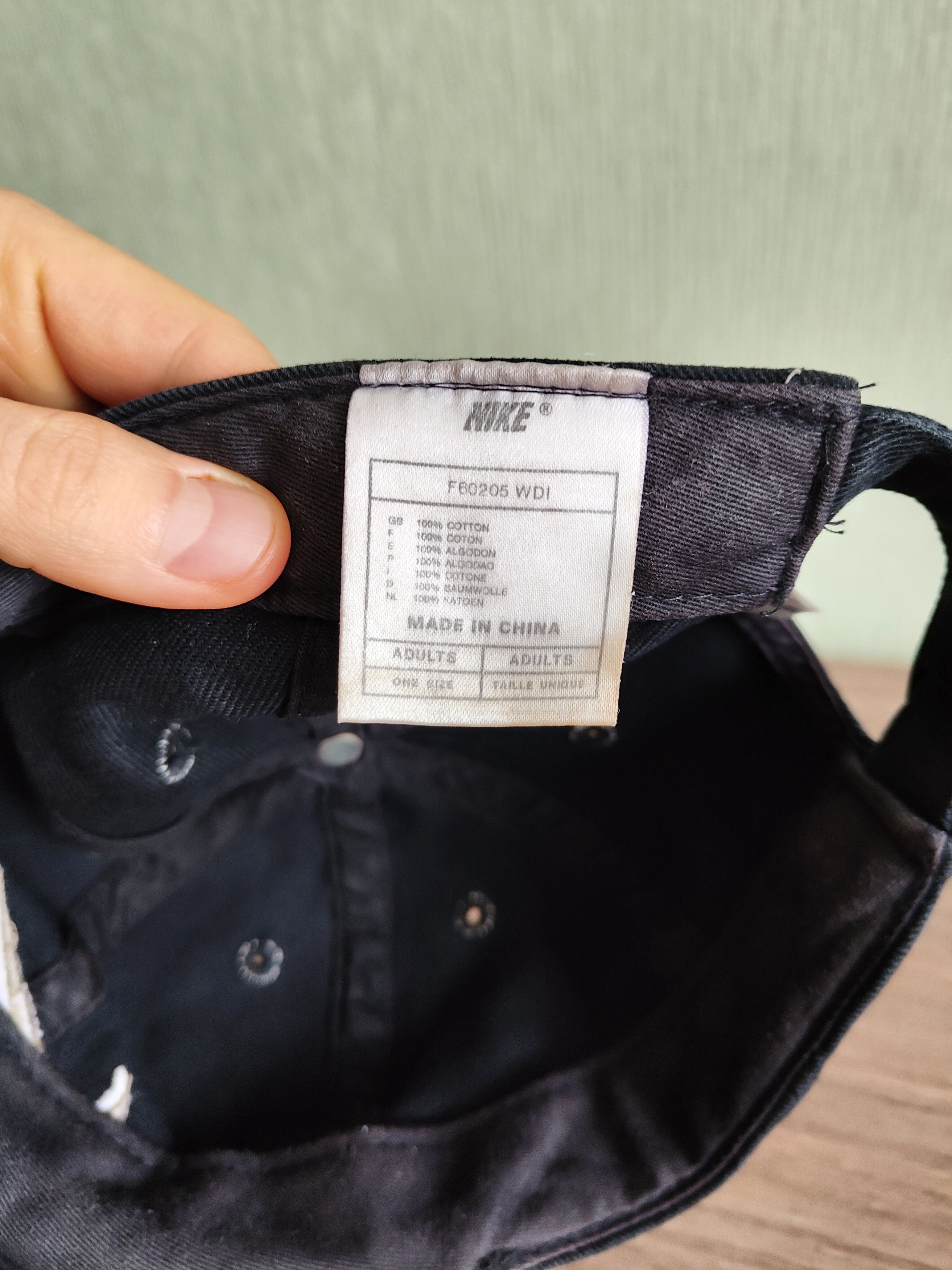 Nike Vintage Nike Cap Size ONE SIZE - 9 Thumbnail