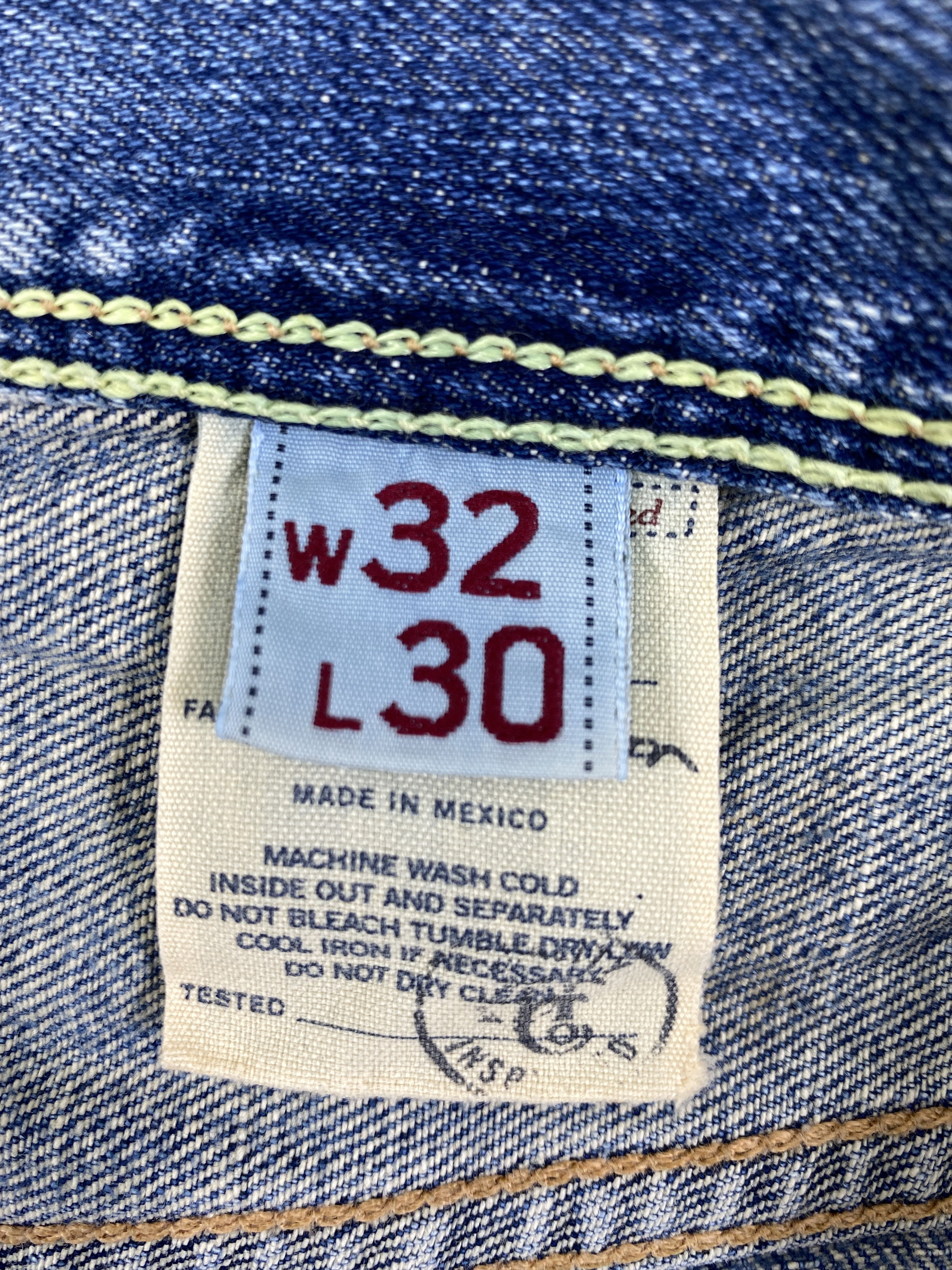 If Six Was Nine Vintage japanese ifsixwasnine style Jeans 35x29 - JN3011 Size US 35 - 11 Thumbnail
