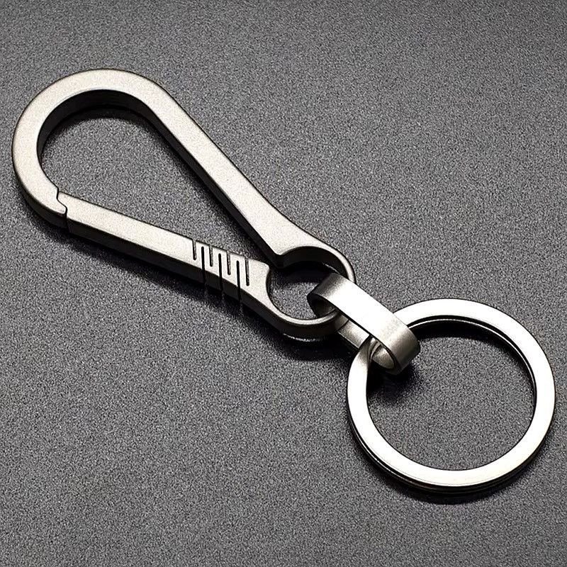 Other 8cm Titanium Alloy Street Style Carabiner Size ONE SIZE - 1 Thumbnail