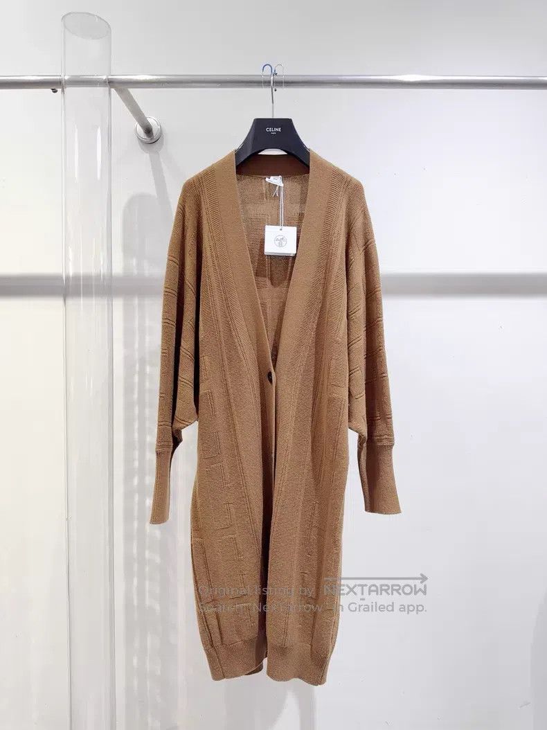 Hermes Hermes Long Cardigan Size XXS / US 00 / IT 34 - 1 Thumbnail