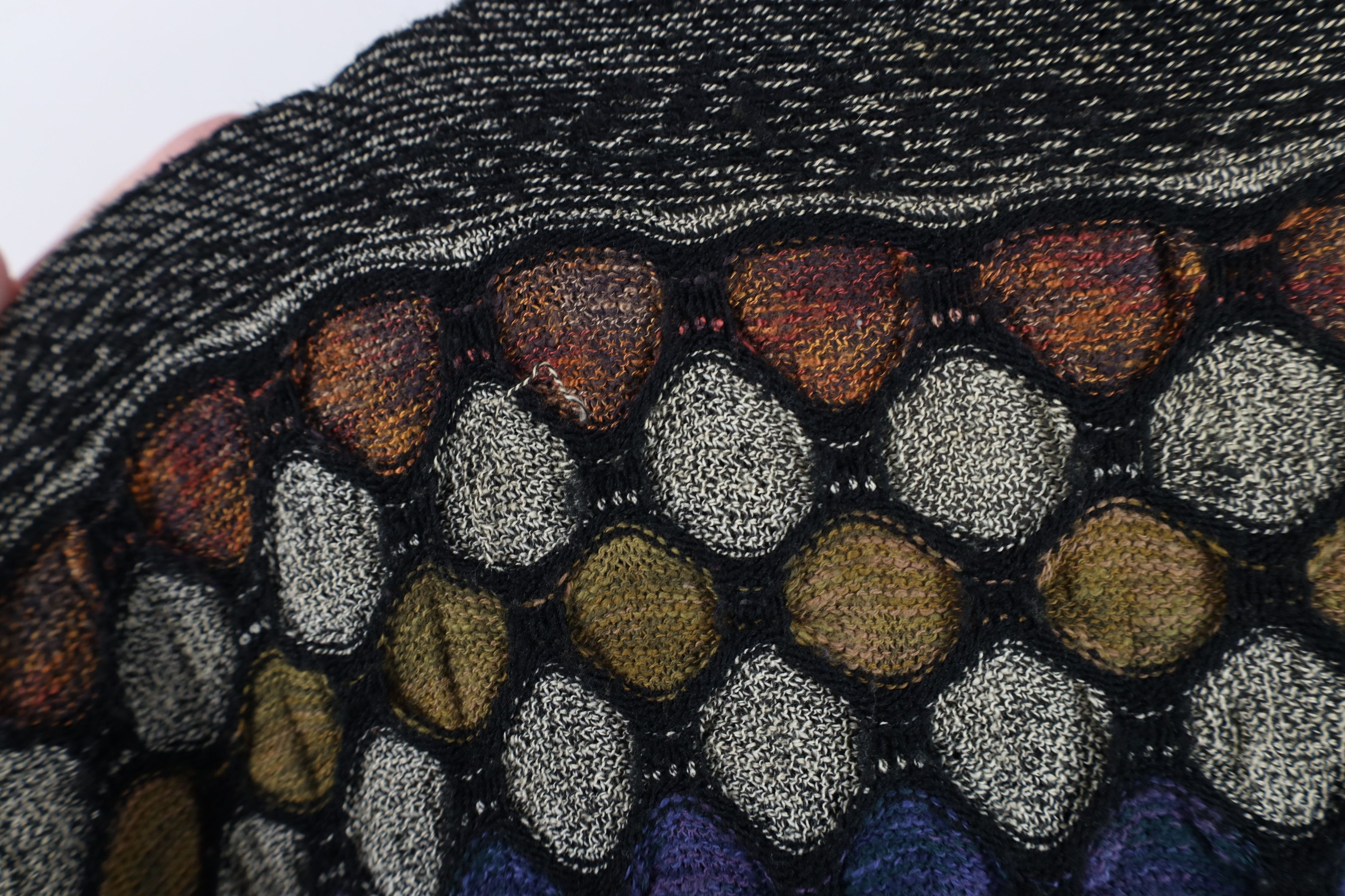 Vintage Vintage 90s Coogi Style Rainbow Wool Blend Knit Sweater Size US M / EU 48-50 / 2 - 9 Thumbnail
