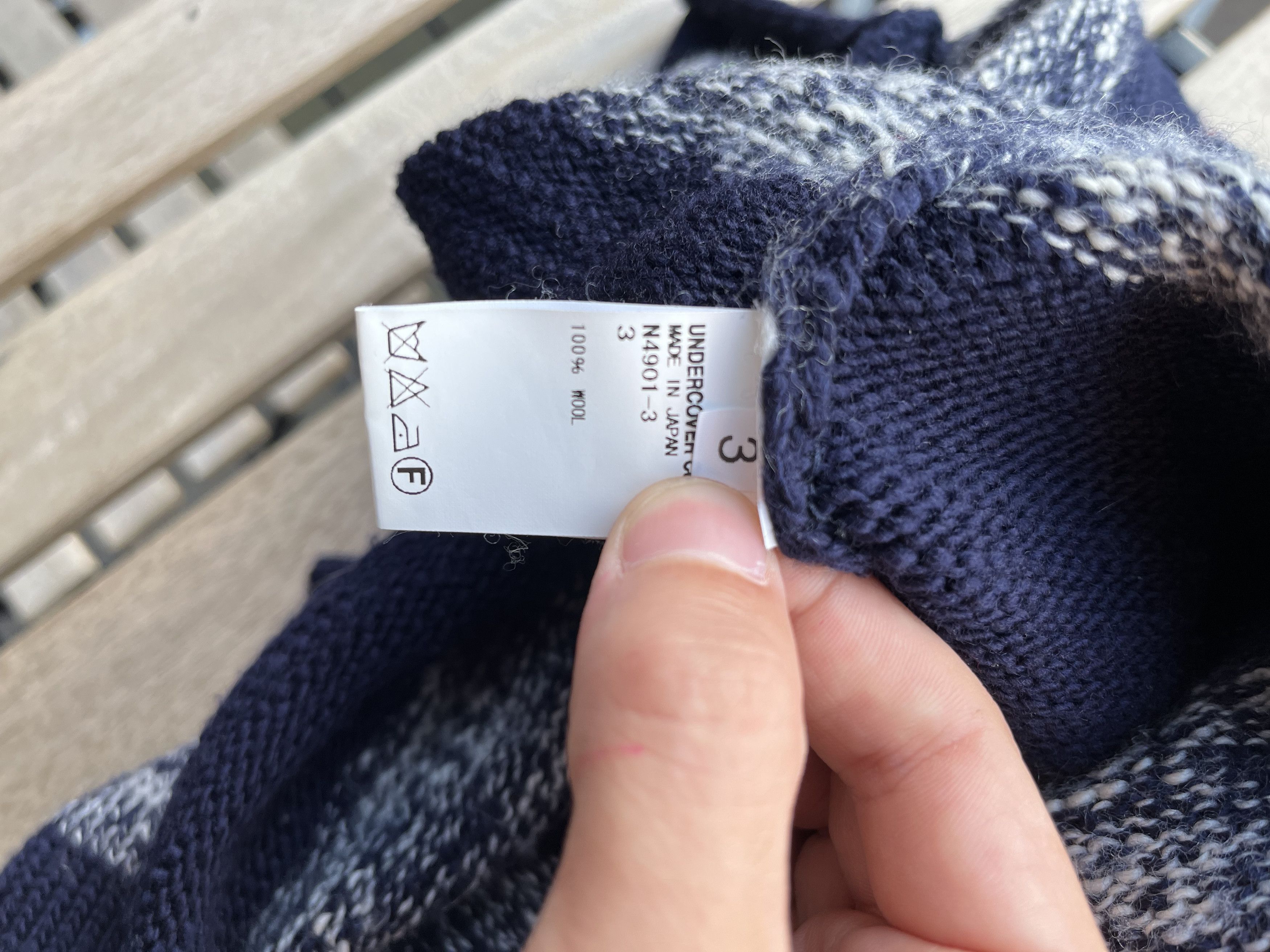 Undercover Undercover AW14 reflective knit Size US L / EU 52-54 / 3 - 6 Thumbnail