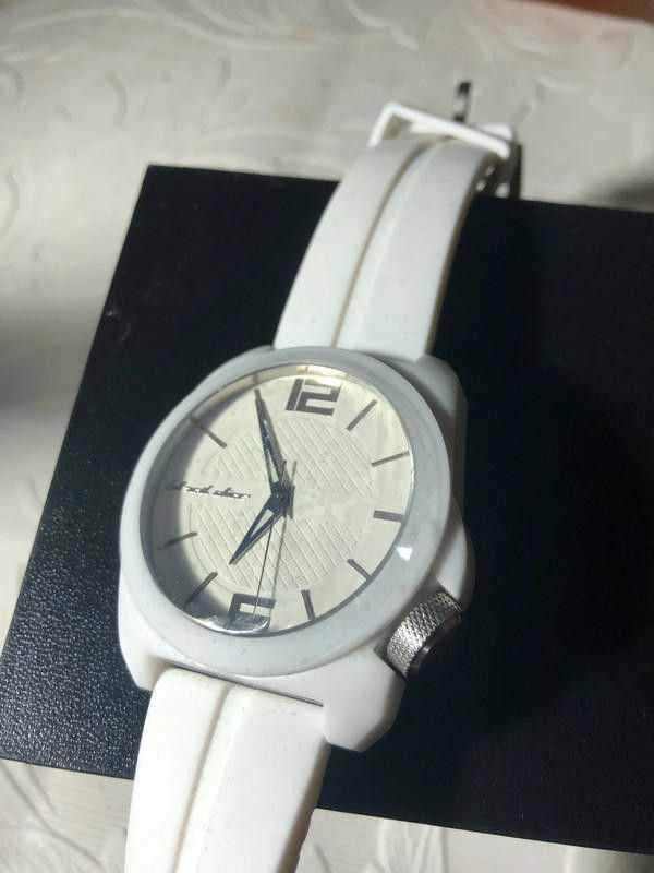 Designer Black dice white ladies rubber watch Size ONE SIZE - 12 Thumbnail