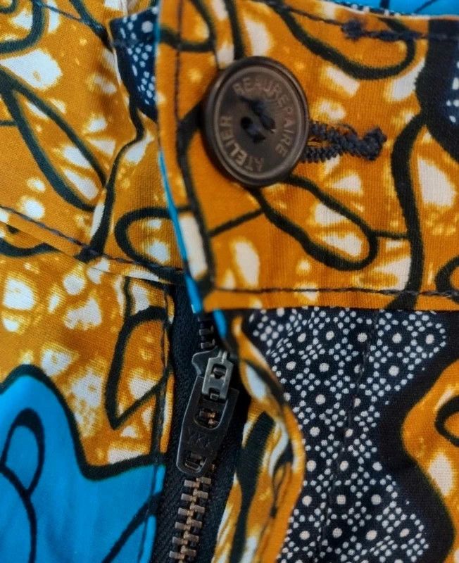 Other Atelier Beaurepaire Paris African Wax Print Pants Floral Size 30" / US 8 / IT 44 - 4 Thumbnail