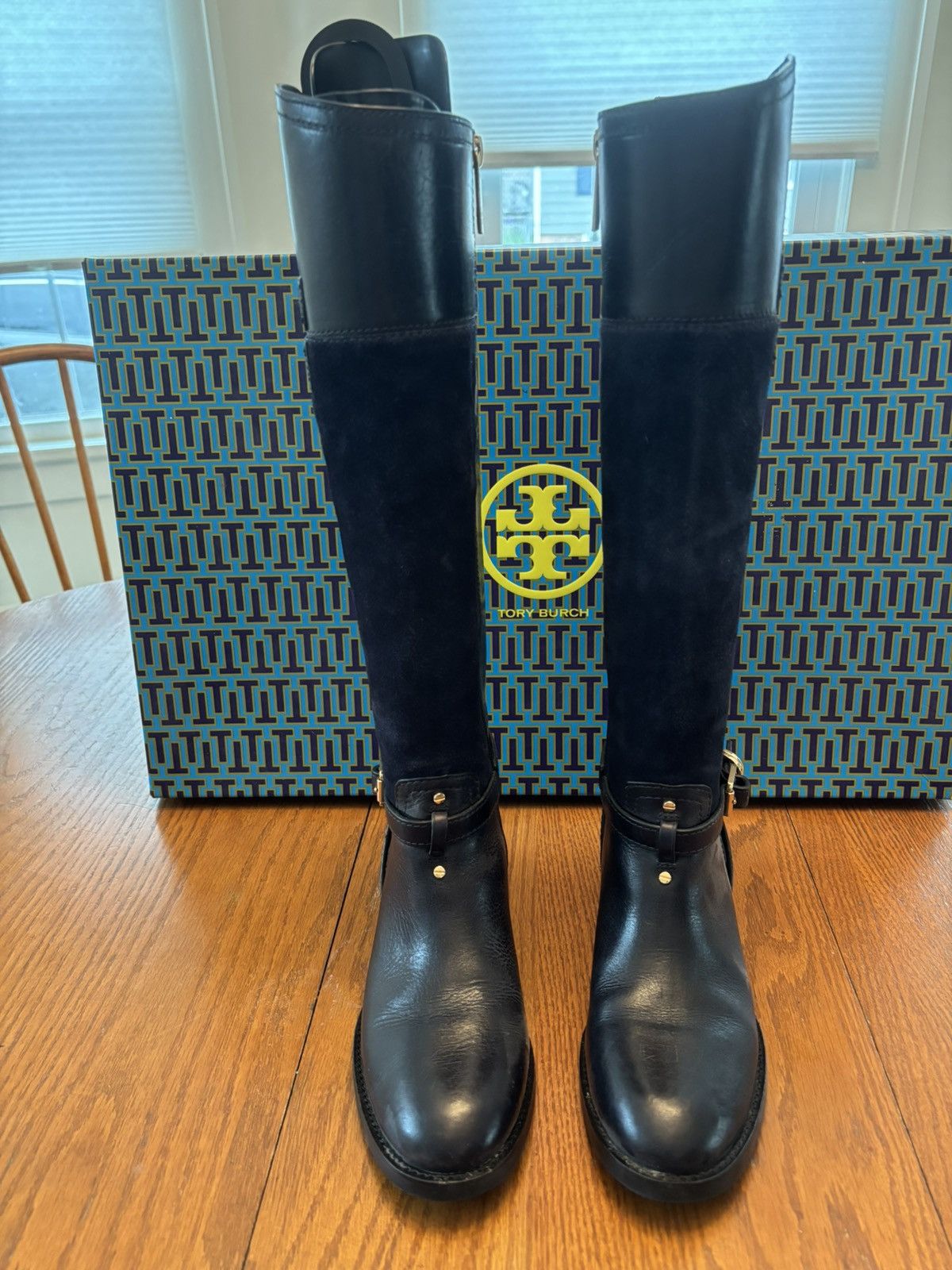 Tory Burch Tory Burch Lizzie 35mm Riding Boots Size US 5.5 / IT 35.5 - 4 Thumbnail
