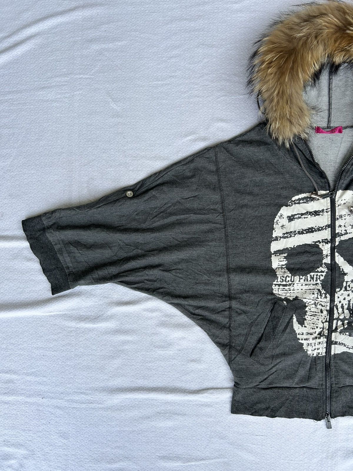 Japanese Brand Chux xxx fur hoodie skull oversized style ifsixwasnine lgb Size US L / EU 52-54 / 3 - 6 Thumbnail