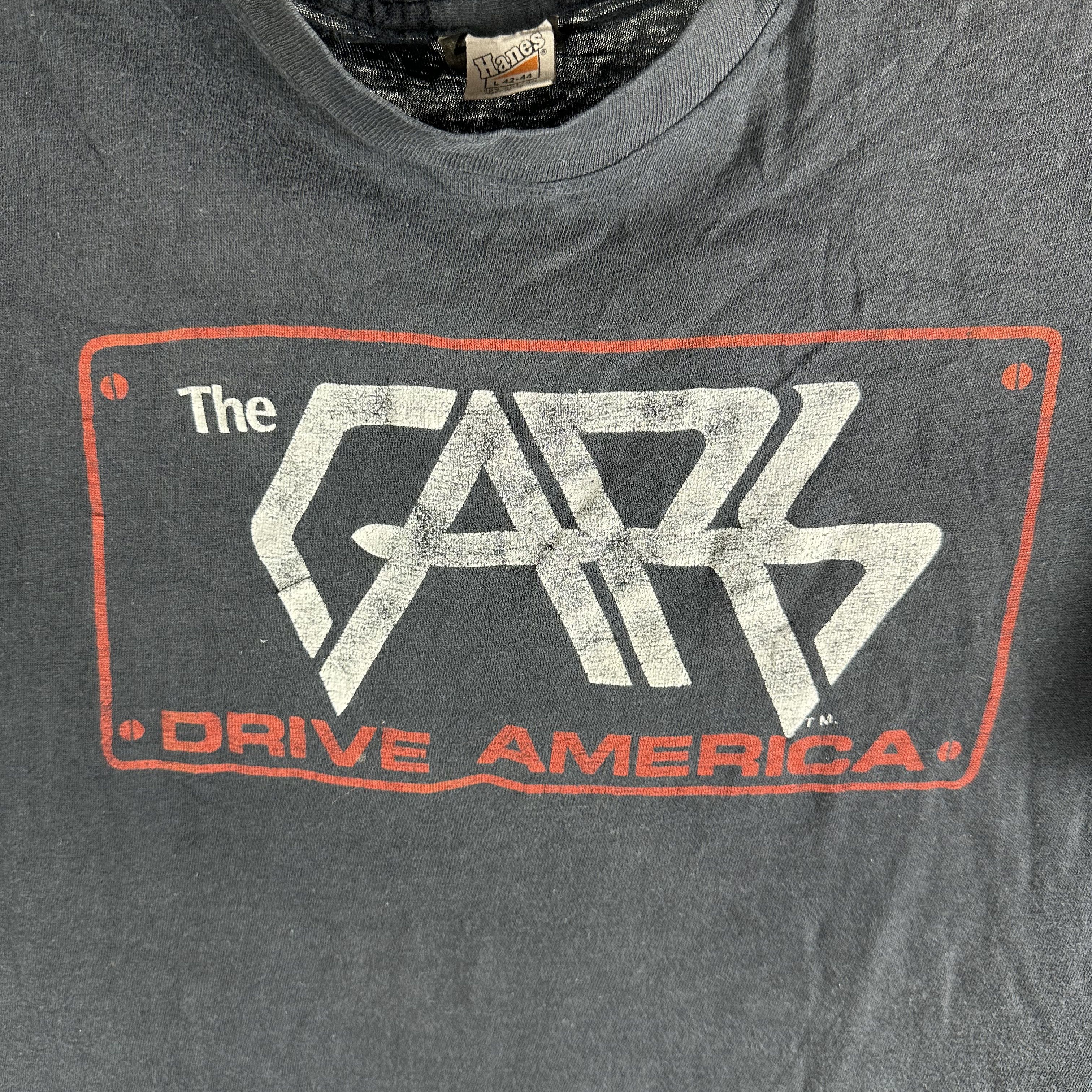 Vintage 1979 The Cars Drive America On The Road Tour Concert T-shirt Size US M / EU 48-50 / 2 - 2 Thumbnail