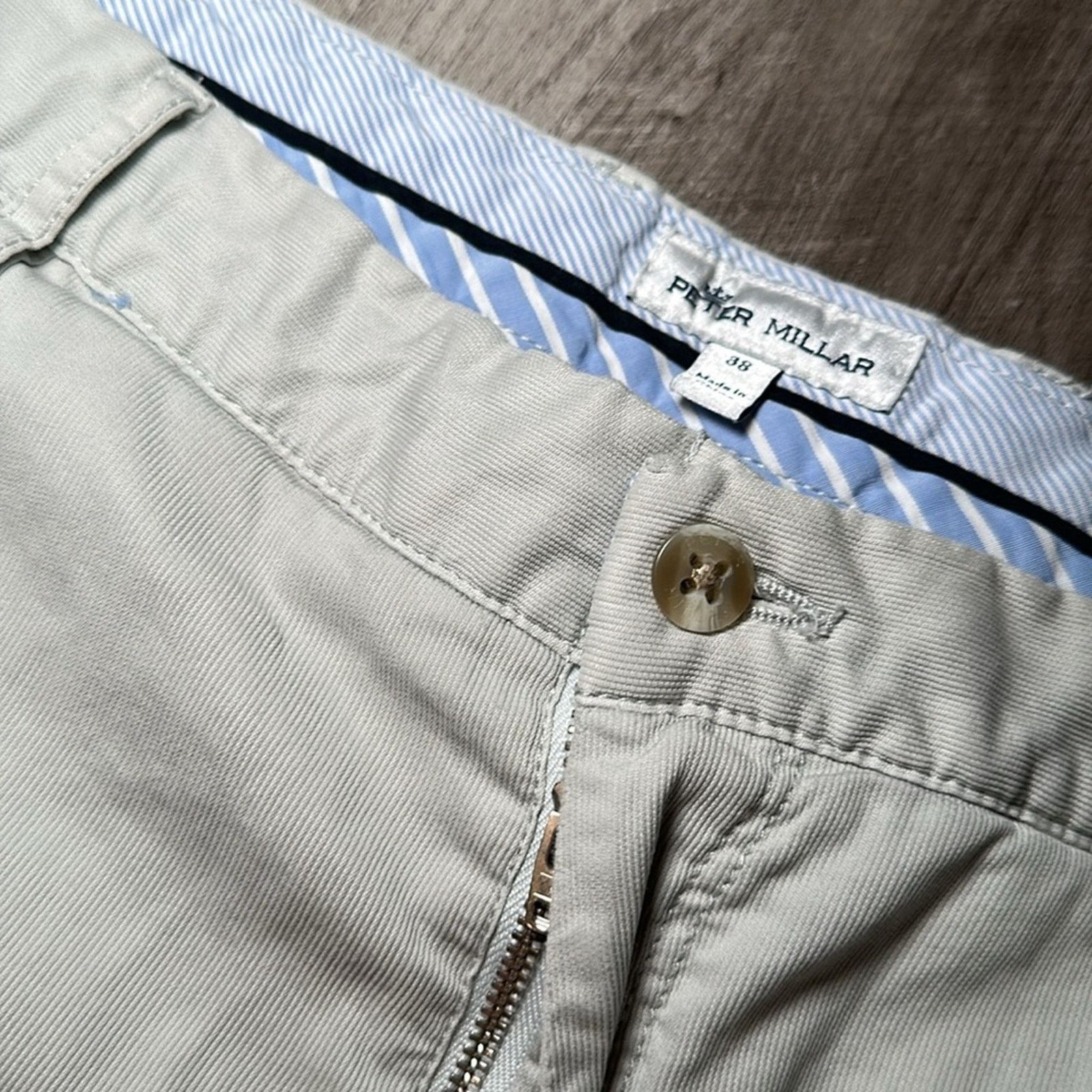 Peter Millar Peter Millar Marshall Bedford Cotton Blend Shorts - 38 Size US 38 / EU 54 - 5 Thumbnail