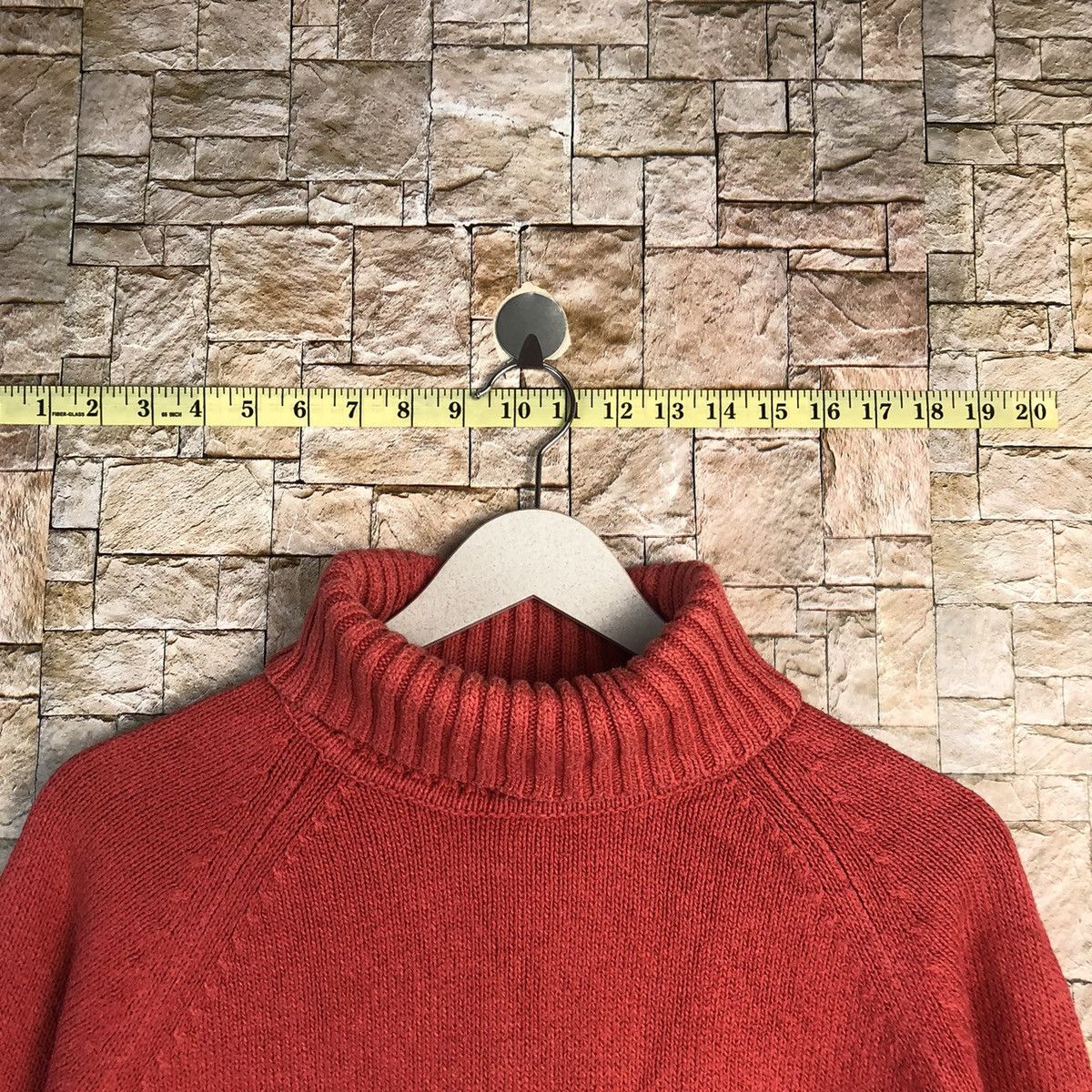 Homespun Knitwear × Japanese Brand Eddie Bauer vintage japan Red Knitwear #A940 Size M / US 6-8 / IT 42-44 - 4 Thumbnail