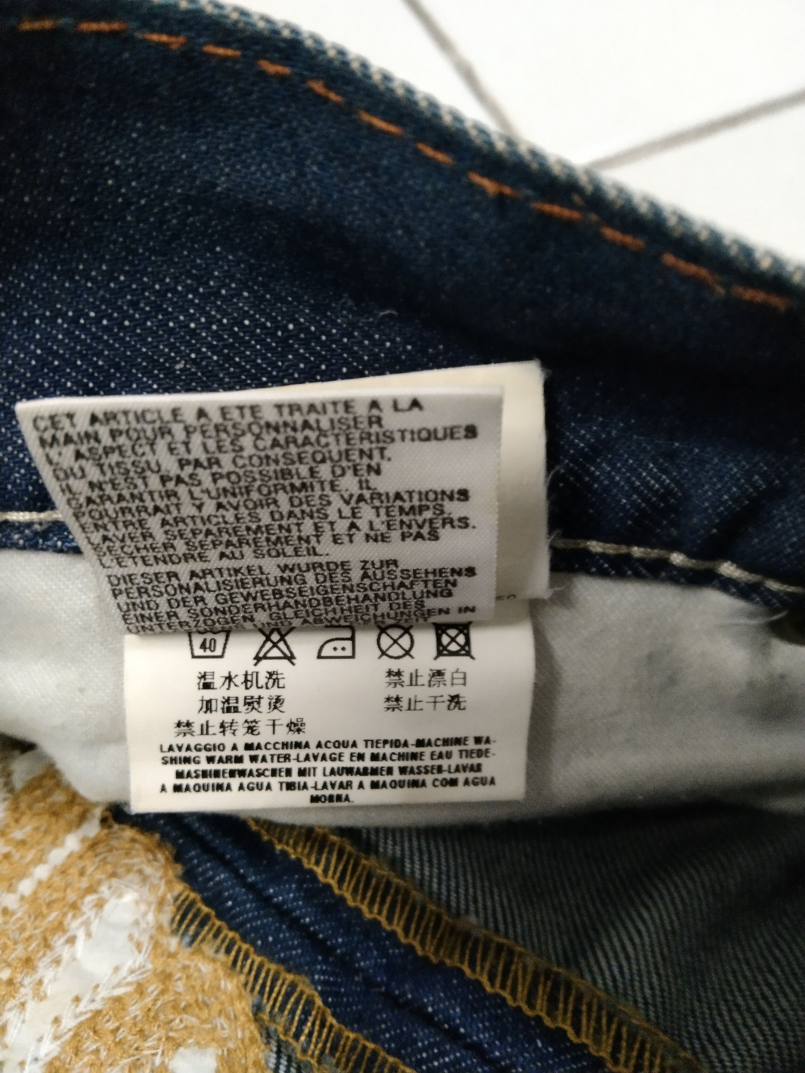 Replay Replay Embroidered Logo Size US 32 / EU 48 - 5 Thumbnail