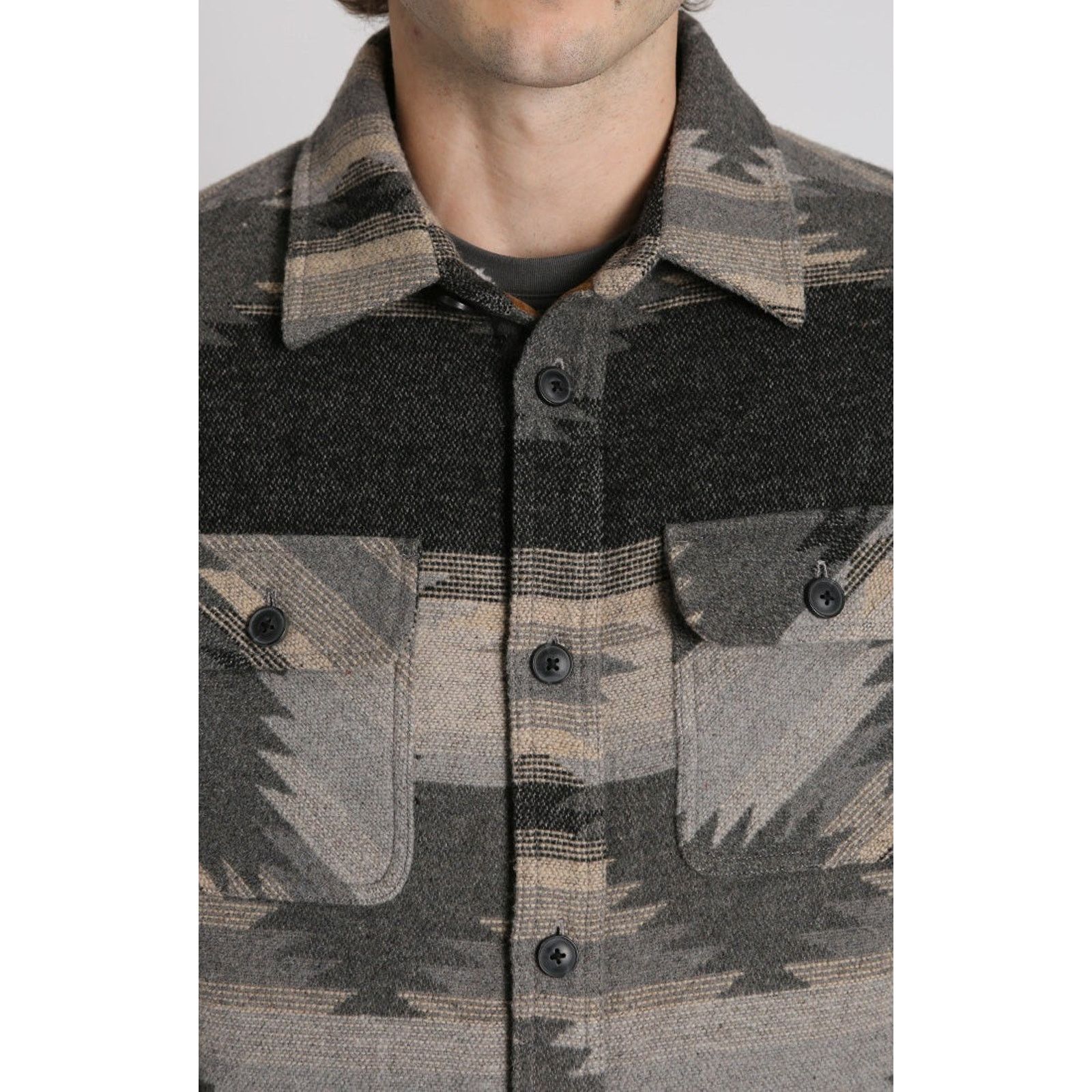 Other Jachs Mens Aztec Southwest Wool Sherpa Fleece Lined Jacket Size US XL / EU 56 / 4 - 3 Thumbnail
