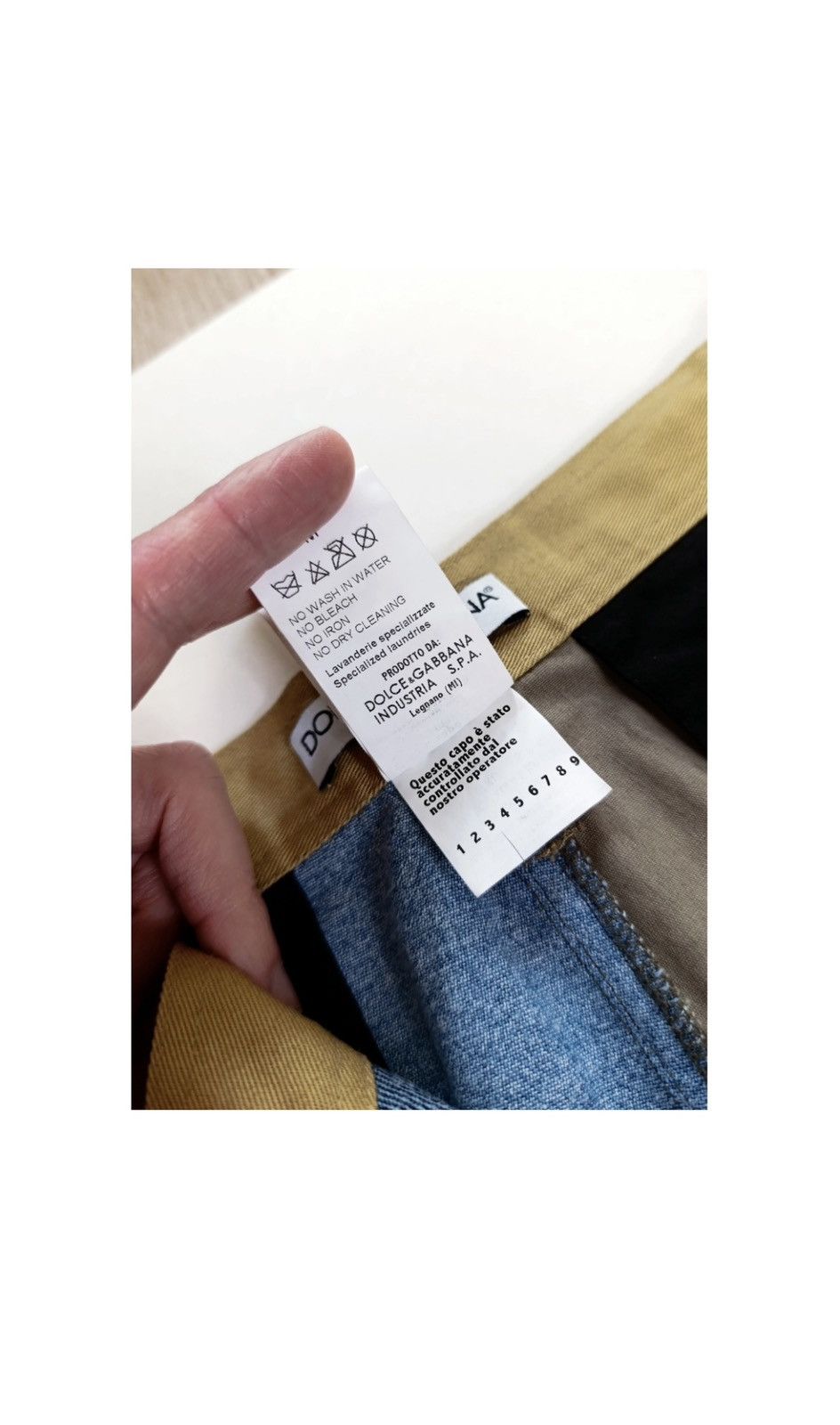 Dolce & Gabbana × Vintage Dolce&Gabbana Patchwork Pants Size US 36 / EU 52 - 6 Thumbnail