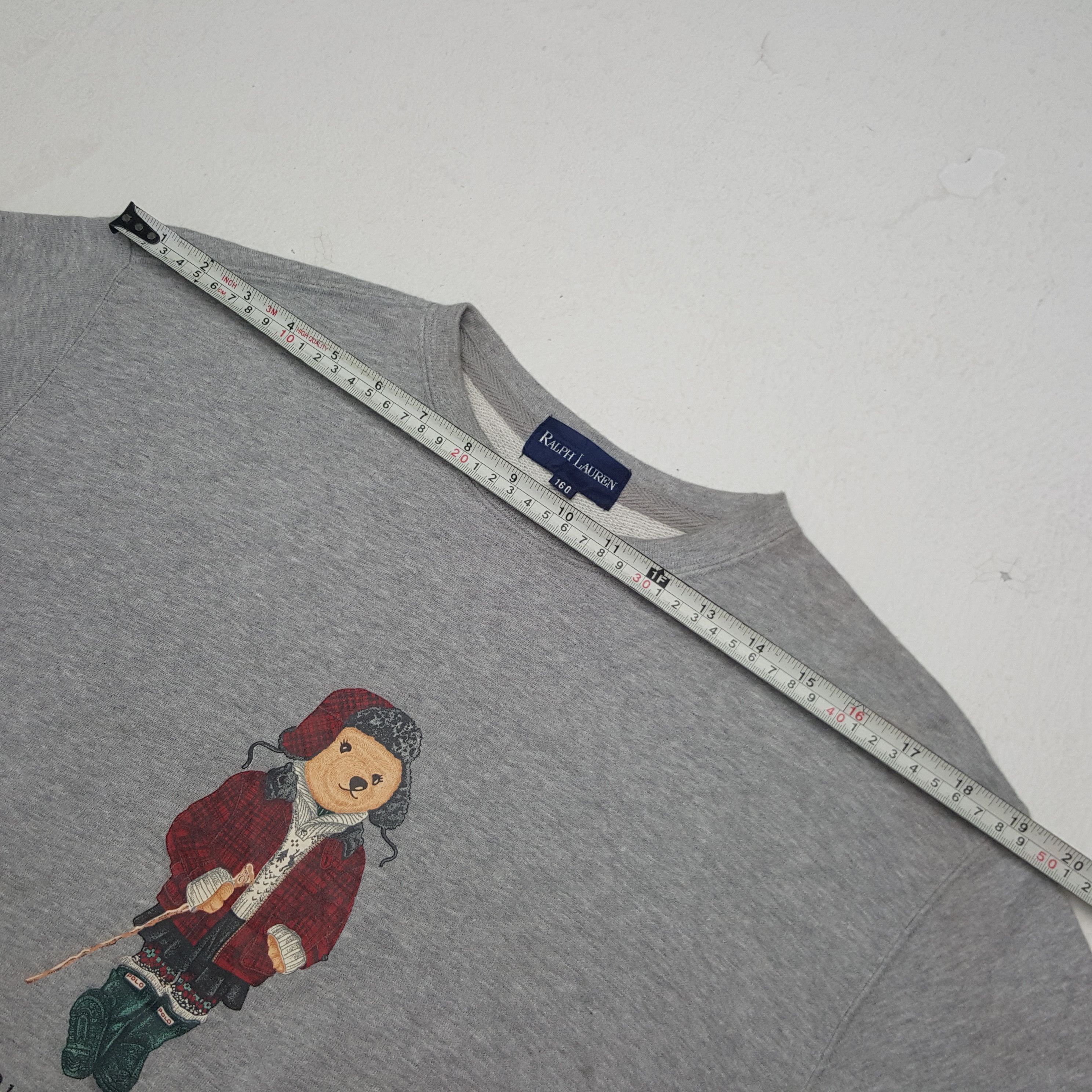 Polo Ralph Lauren × Vintage Vintage Polo Bear by Ralph Lauren Sweatshirt Size US S / EU 44-46 / 1 - 5 Thumbnail