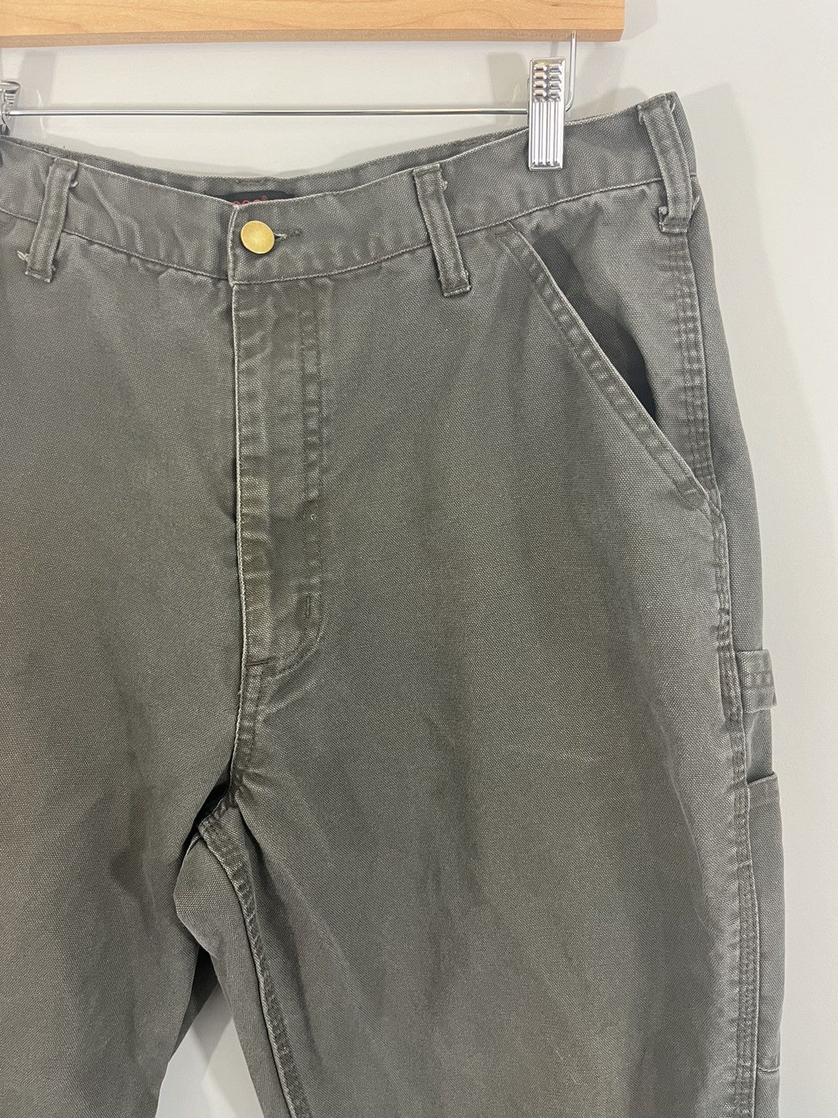 Vintage Distressed Flame Faded Carpenter Skate Pants Size US 38 / EU 54 - 5 Thumbnail
