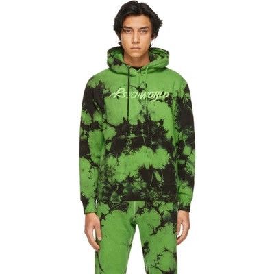AWGE PSYCHWORLD GREEN TIE DYE HOODIE Size US M / EU 48-50 / 2 - 2 Thumbnail