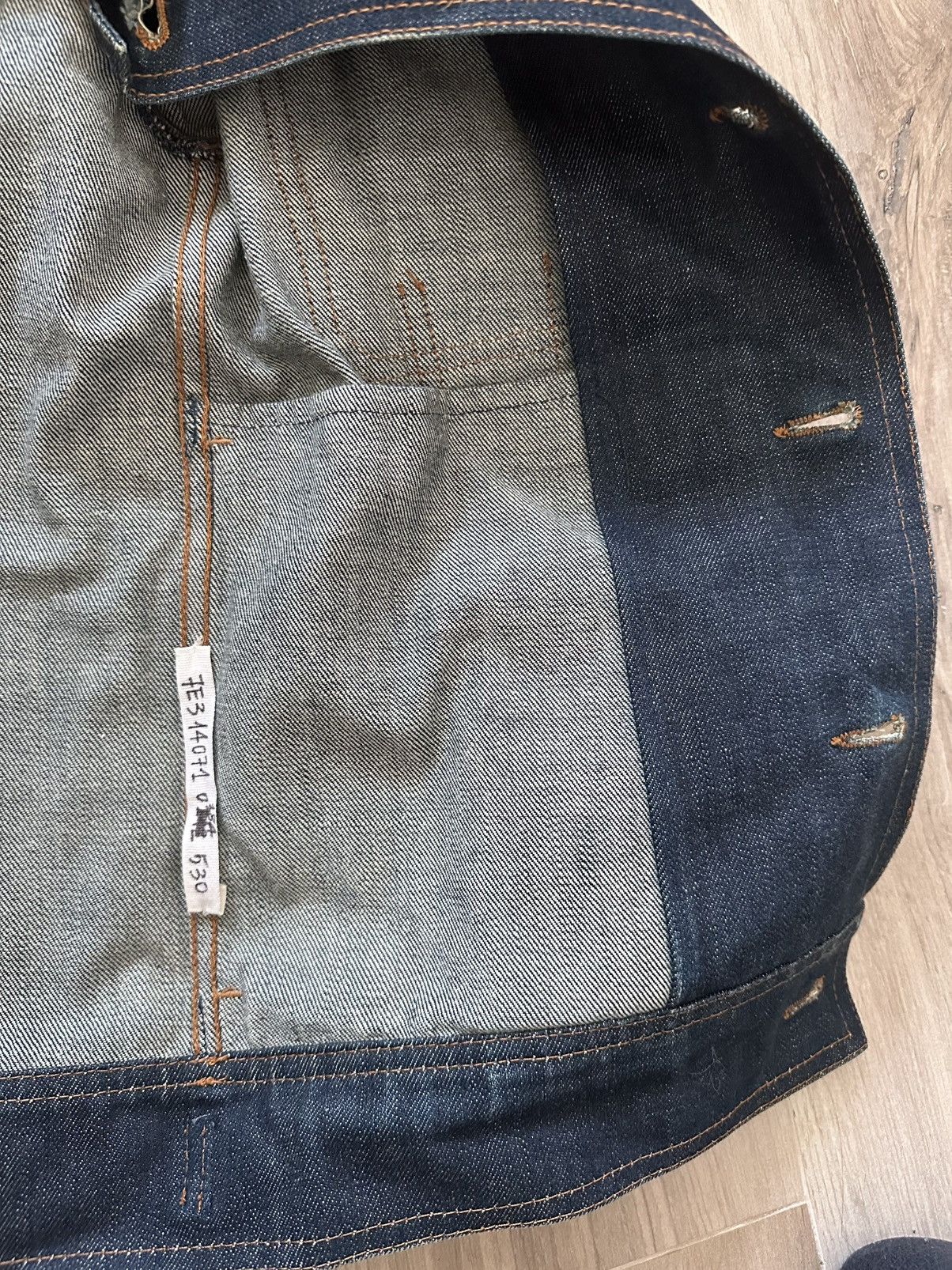 Dior (RARE!) Dior Homme SS07 Raw Denim Jacket Sample Size US S / EU 44-46 / 1 - 17 Thumbnail