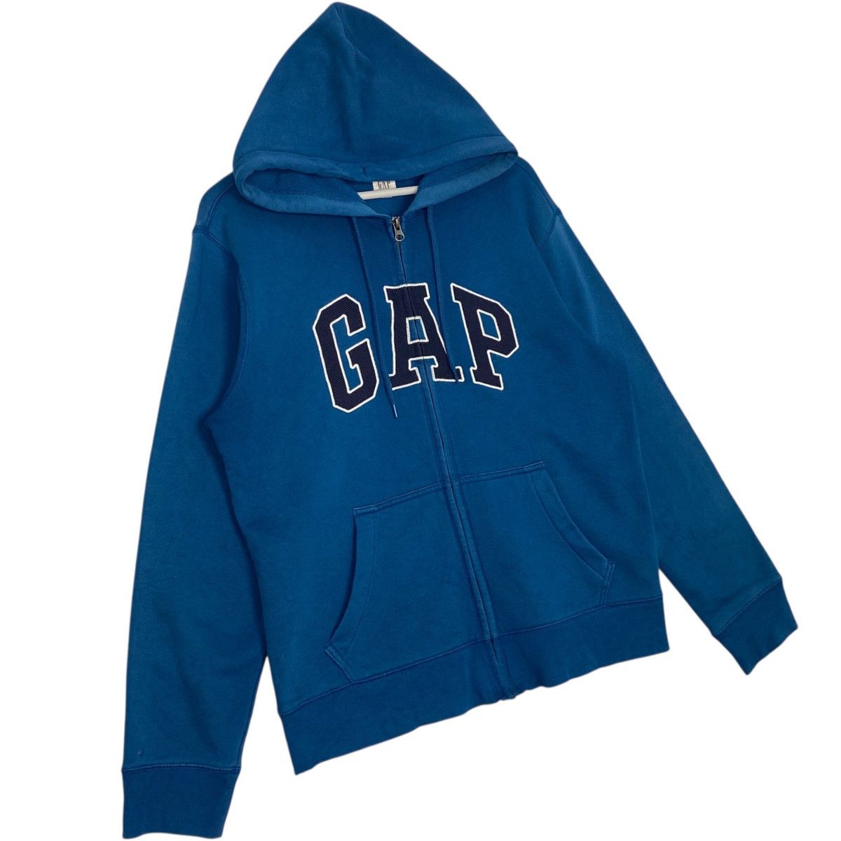 Other Vintage Gap Hoodie Big Logo Sweater Blue Pullover Size M Size US M / EU 48-50 / 2 - 3 Thumbnail
