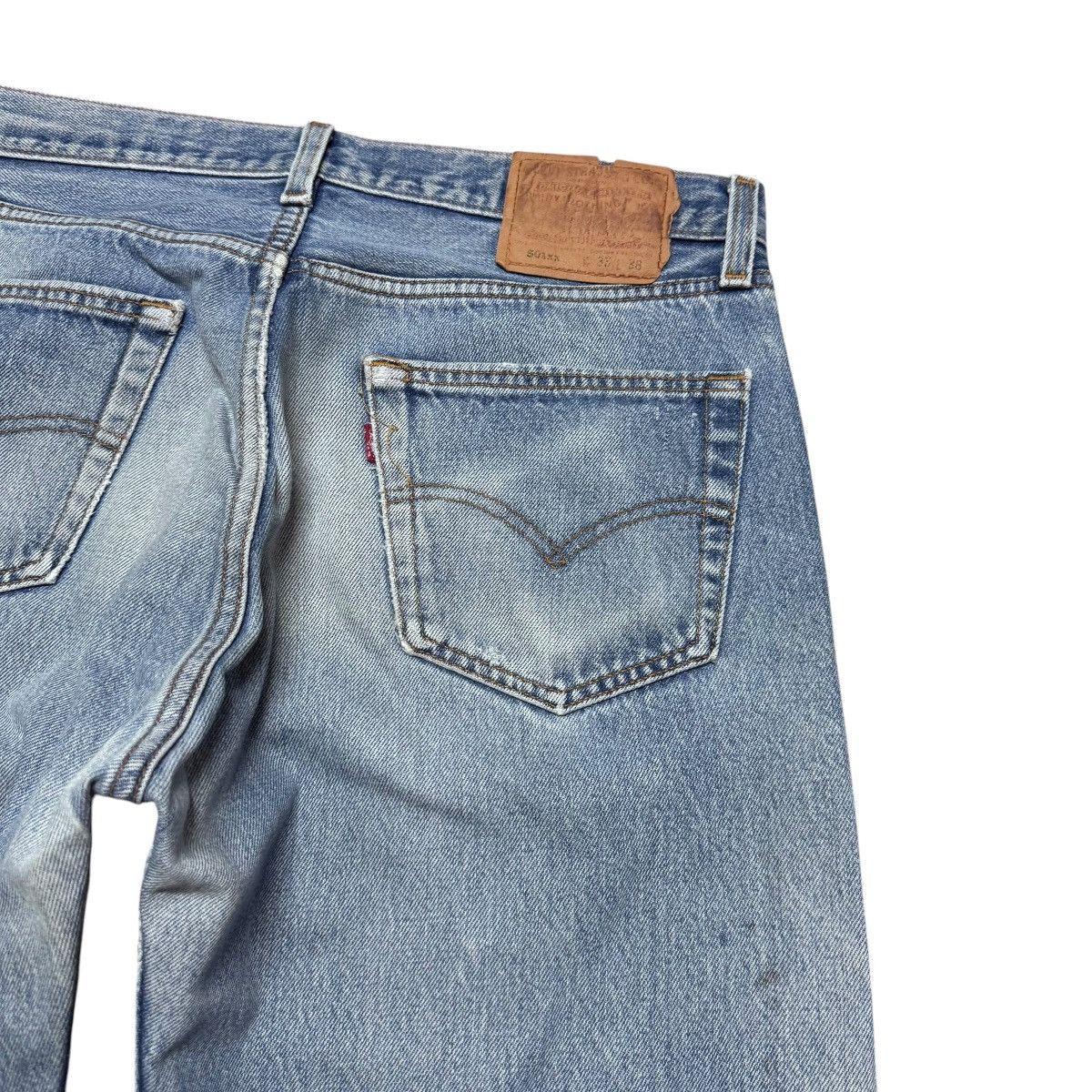 Levi's Vintage 90s Levis 501xx Distressed Cropped Jeans Size US 34 / EU 50 - 13 Thumbnail