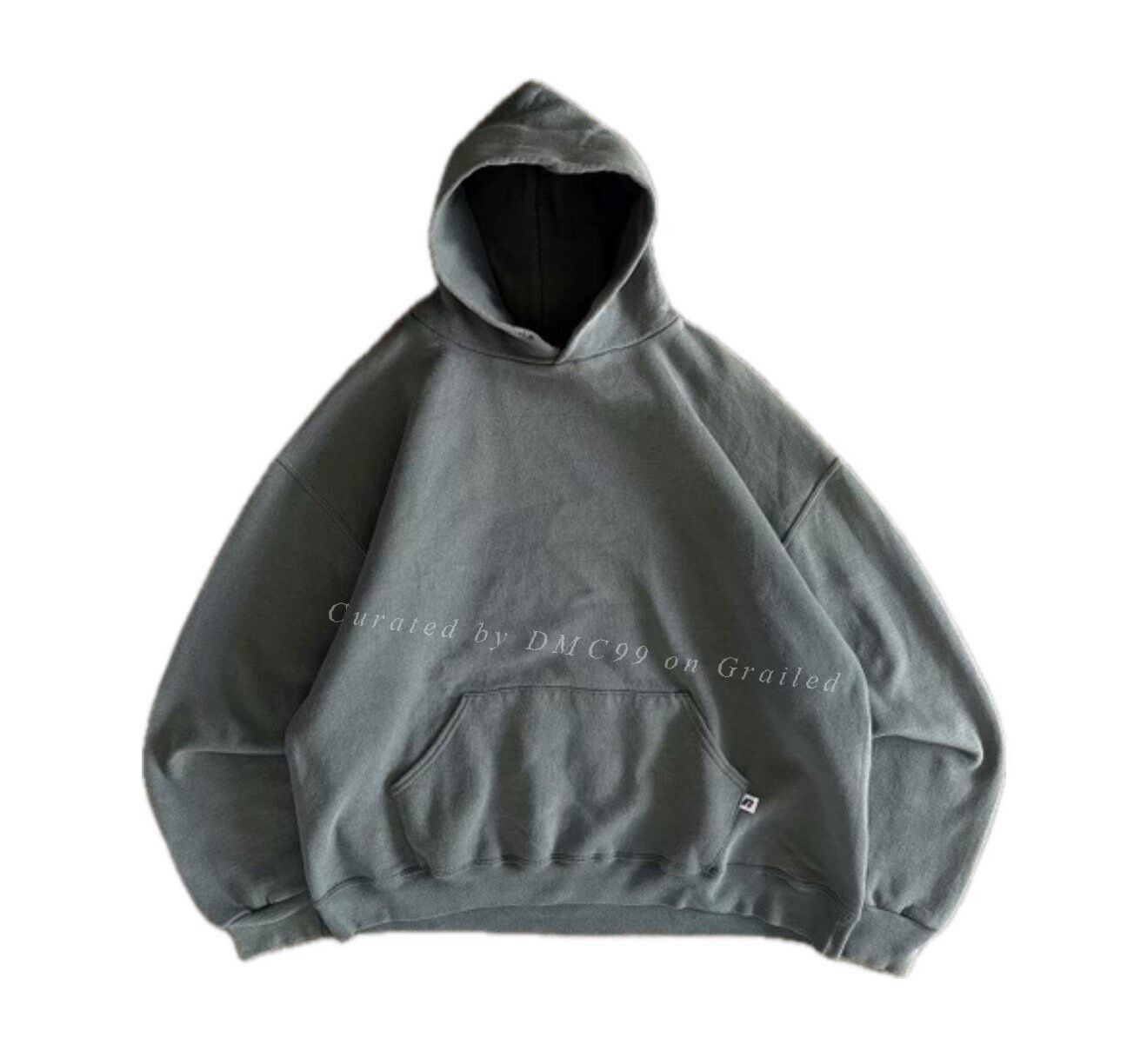Vintage Vintage 00s Russell Athletic Boxy Hoodie Size US XL / EU 56 / 4 - 1 Thumbnail