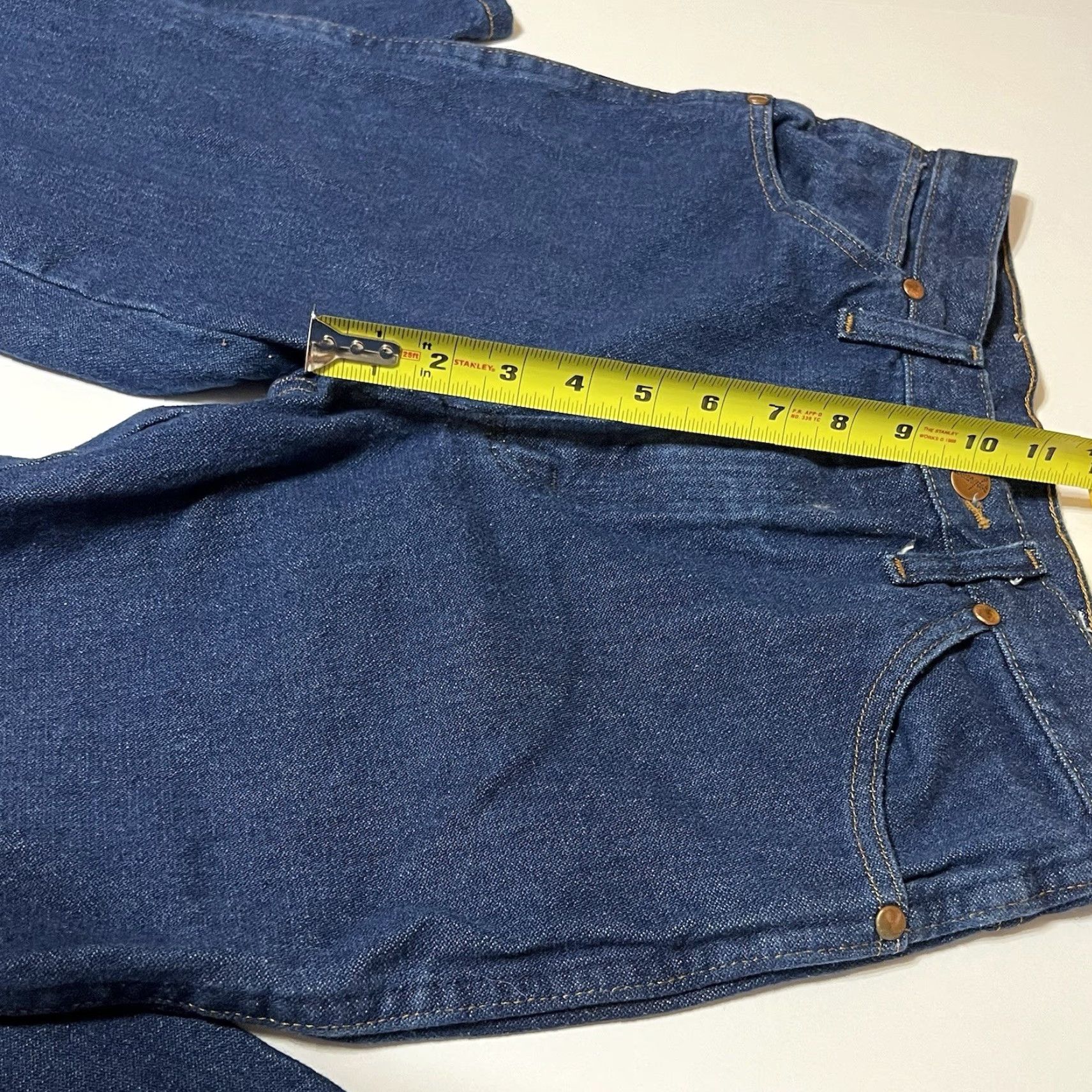 Wrangler Wrangler Cowboy Cut Slim Fit Jeans 936PWD 29x30 Regular Men Blue Cowboy Western Denim 5-Pocket Size US 29 - 4 Thumbnail