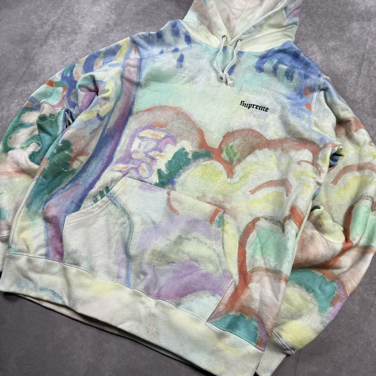 Supreme Supreme Landscape SS18 Hoodie Size US M / EU 48-50 / 2 - 2 Thumbnail