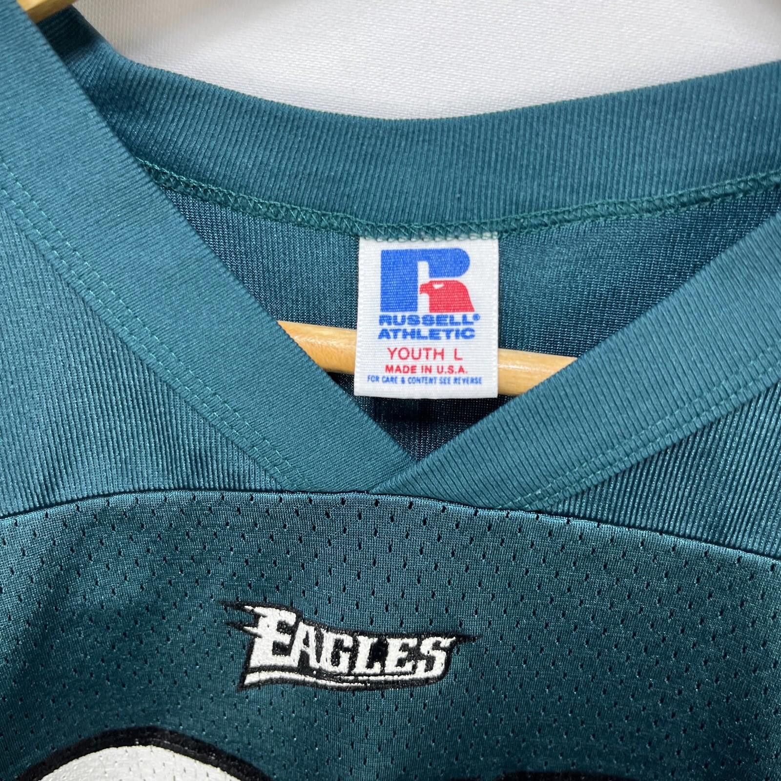 Russell Athletic Vintage Philadelphia Eagles Jersey Ricky Waters 32 Youth L Size ONE SIZE - 7 Thumbnail