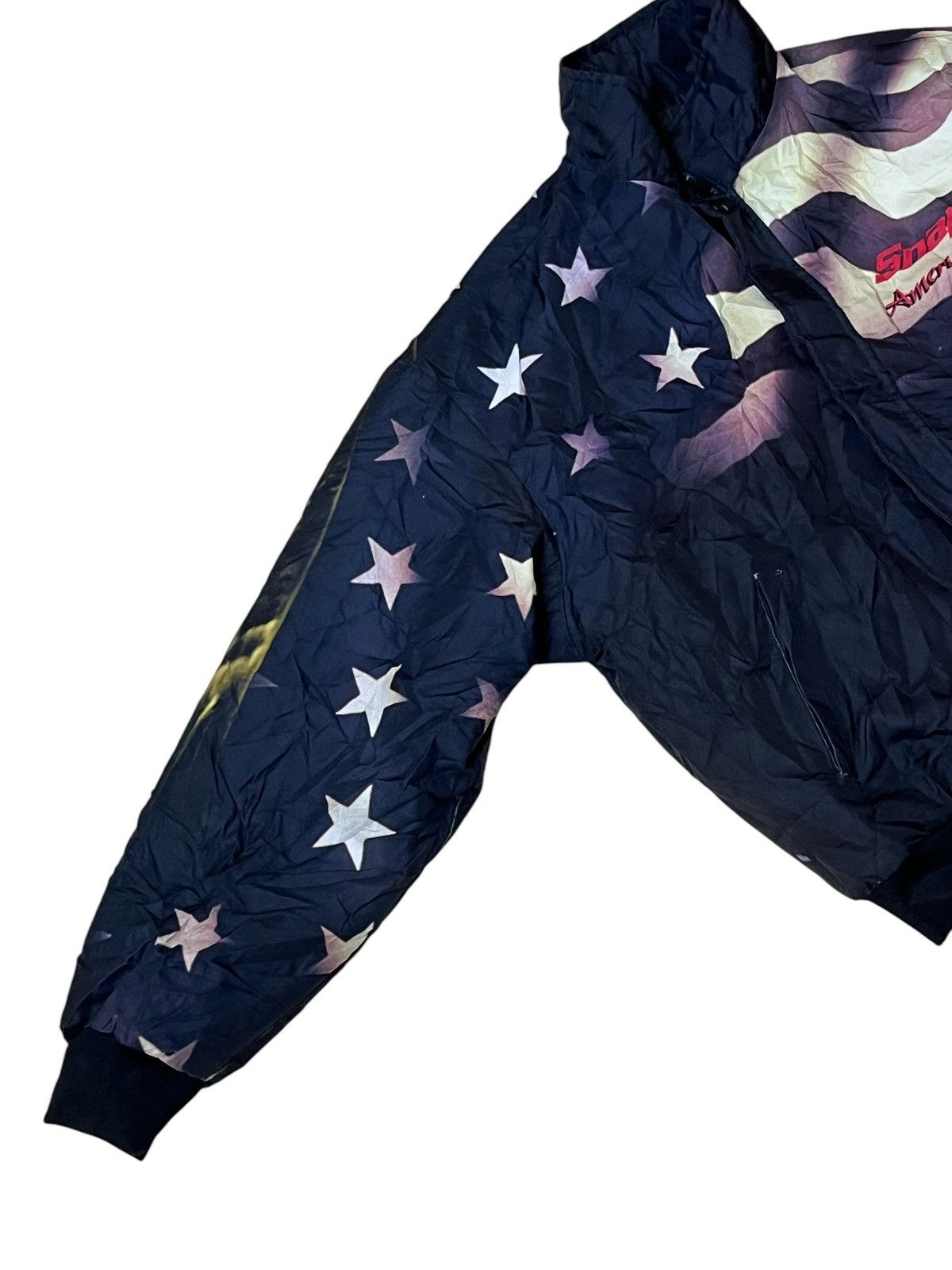 Gear for Sports RARE🔥VINTAGE SNAP ON TOOL EAGLE AMERICAN FLAG JACKET Size US XL / EU 56 / 4 - 6 Thumbnail