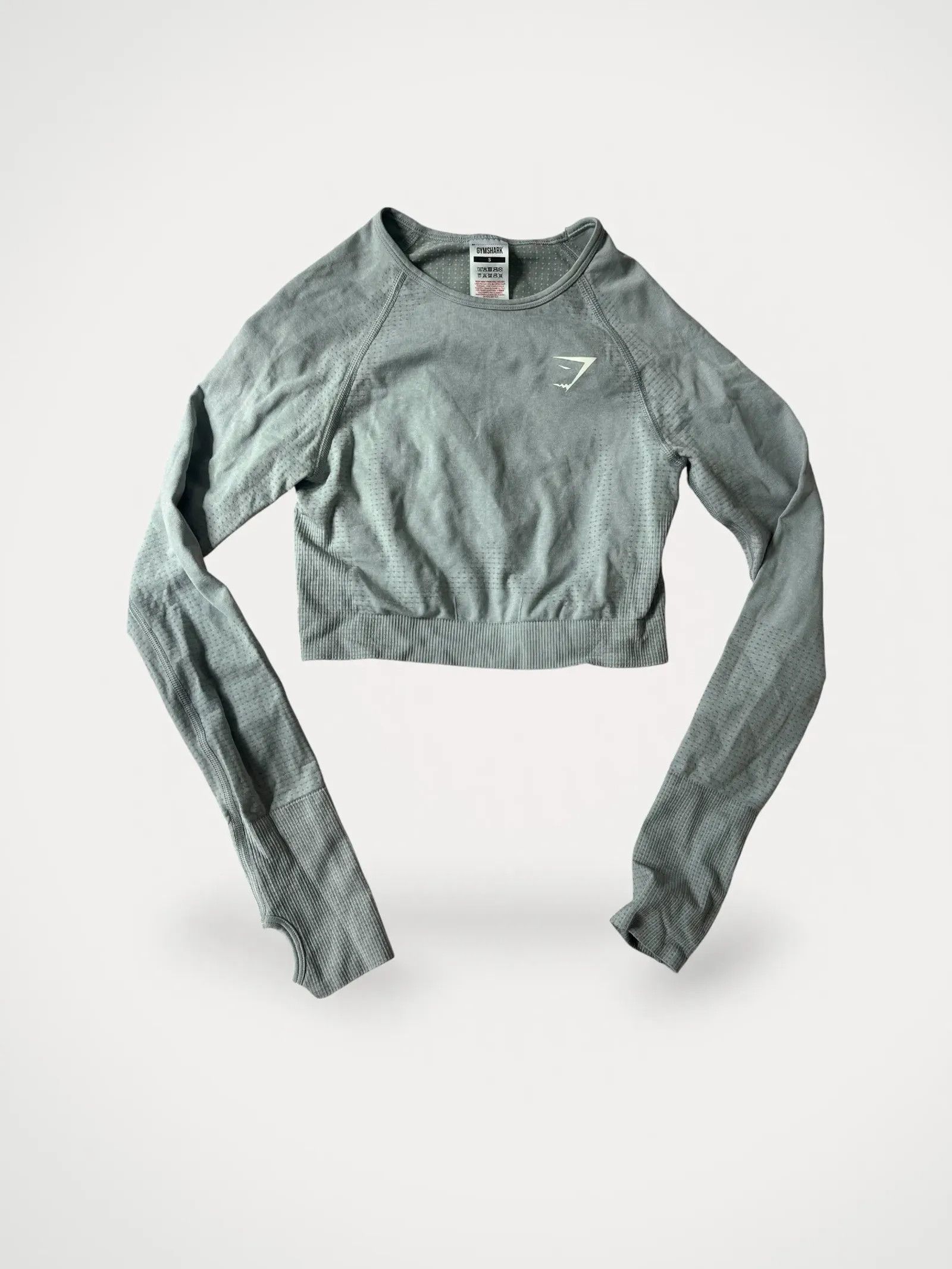 Gymshark Gymshark VITAL SEAMLESS CROP TOP Sweater Size S / US 4 / IT 40 - 1 Thumbnail