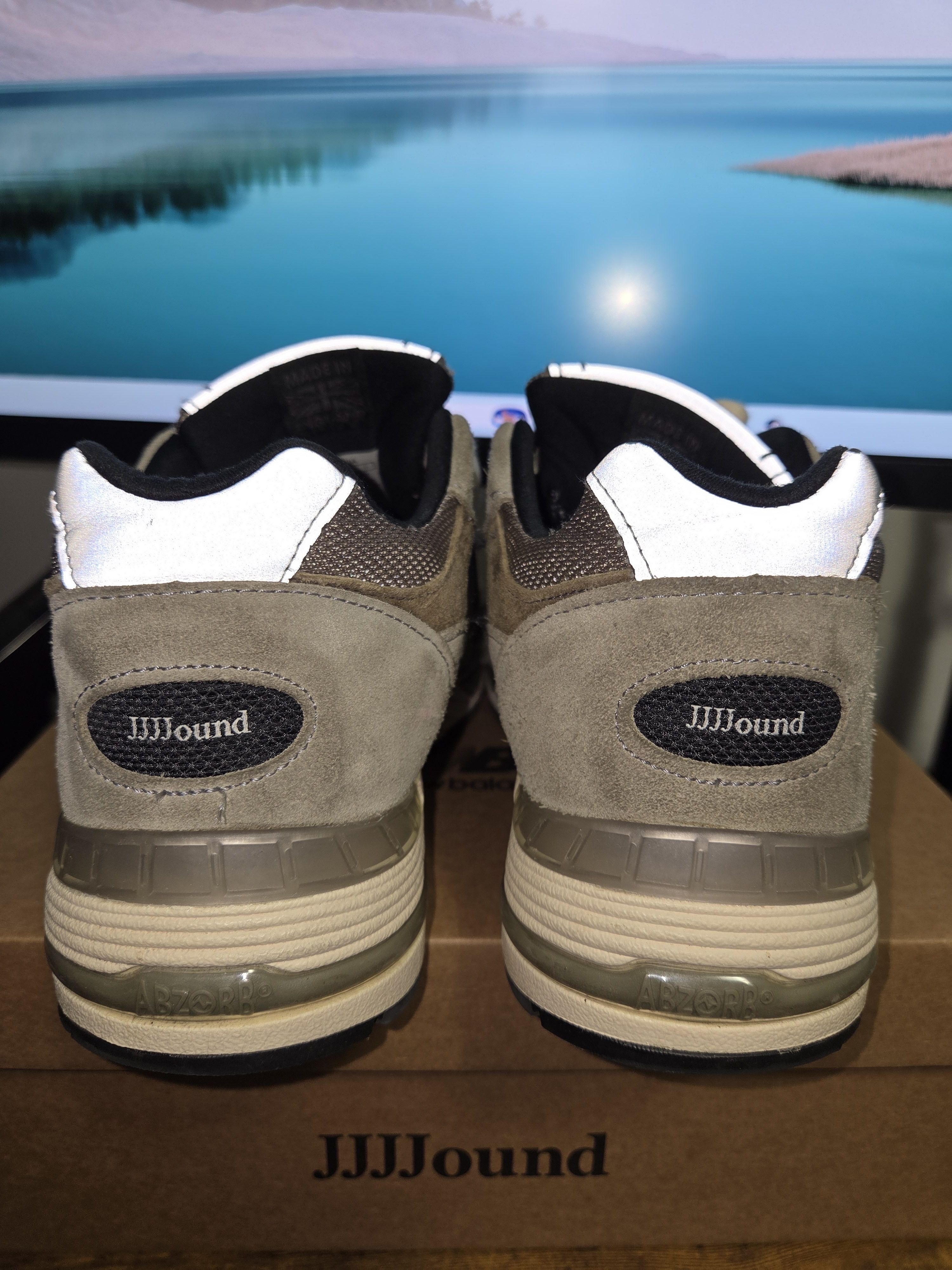 JJJJound × New Balance New Balance 991 MiUK JJJJound Grey Olive Size US 9 / EU 42 - 4 Thumbnail