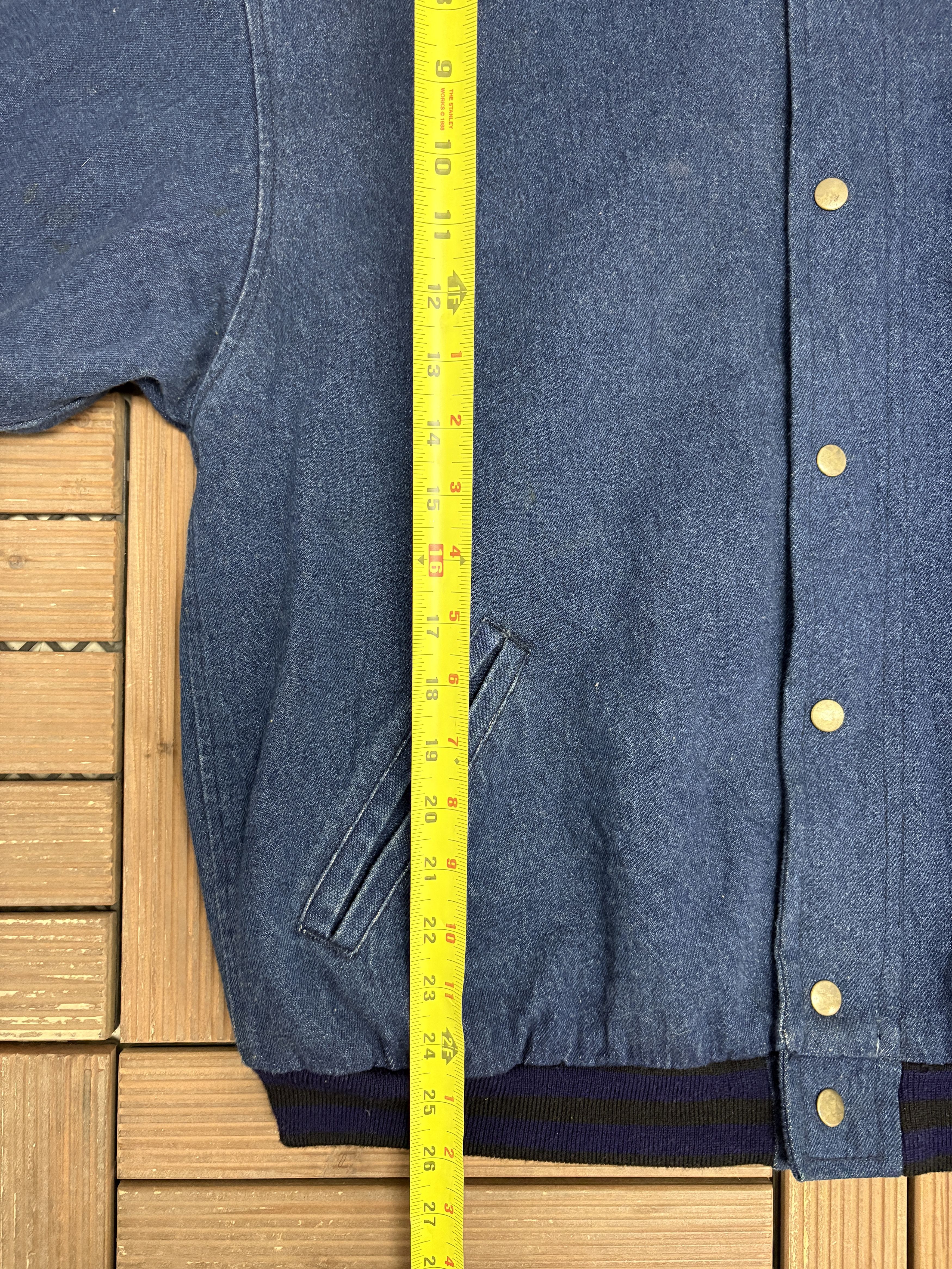 Vintage Morton Buildings Vintage Denim Workwear Jacket Size US L / EU 52-54 / 3 - 8 Thumbnail