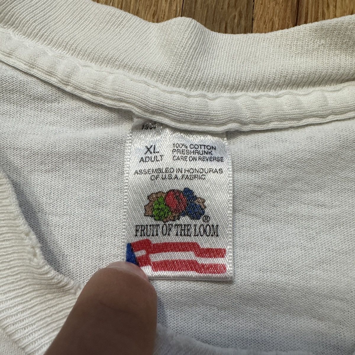 Fruit Of The Loom Vintage Inferno long sleeve tee Size US XL / EU 56 / 4 - 5 Thumbnail