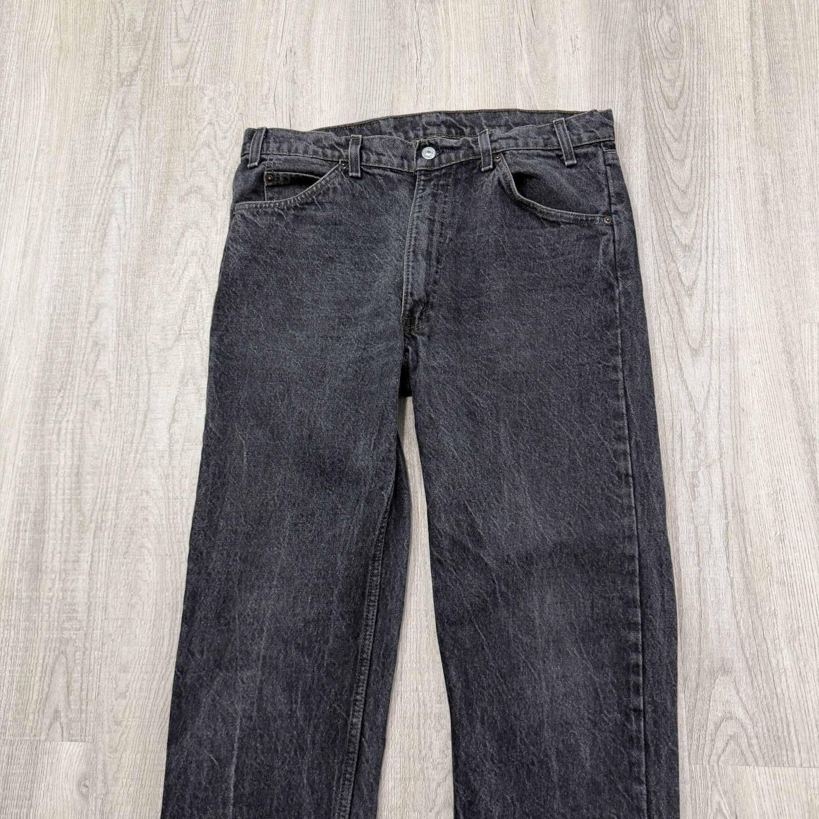 Levi's Vintage Levis 505 Jeans Men 38x34 (Fits 38x32) Denim 80s Size US 38 / EU 54 - 2 Thumbnail