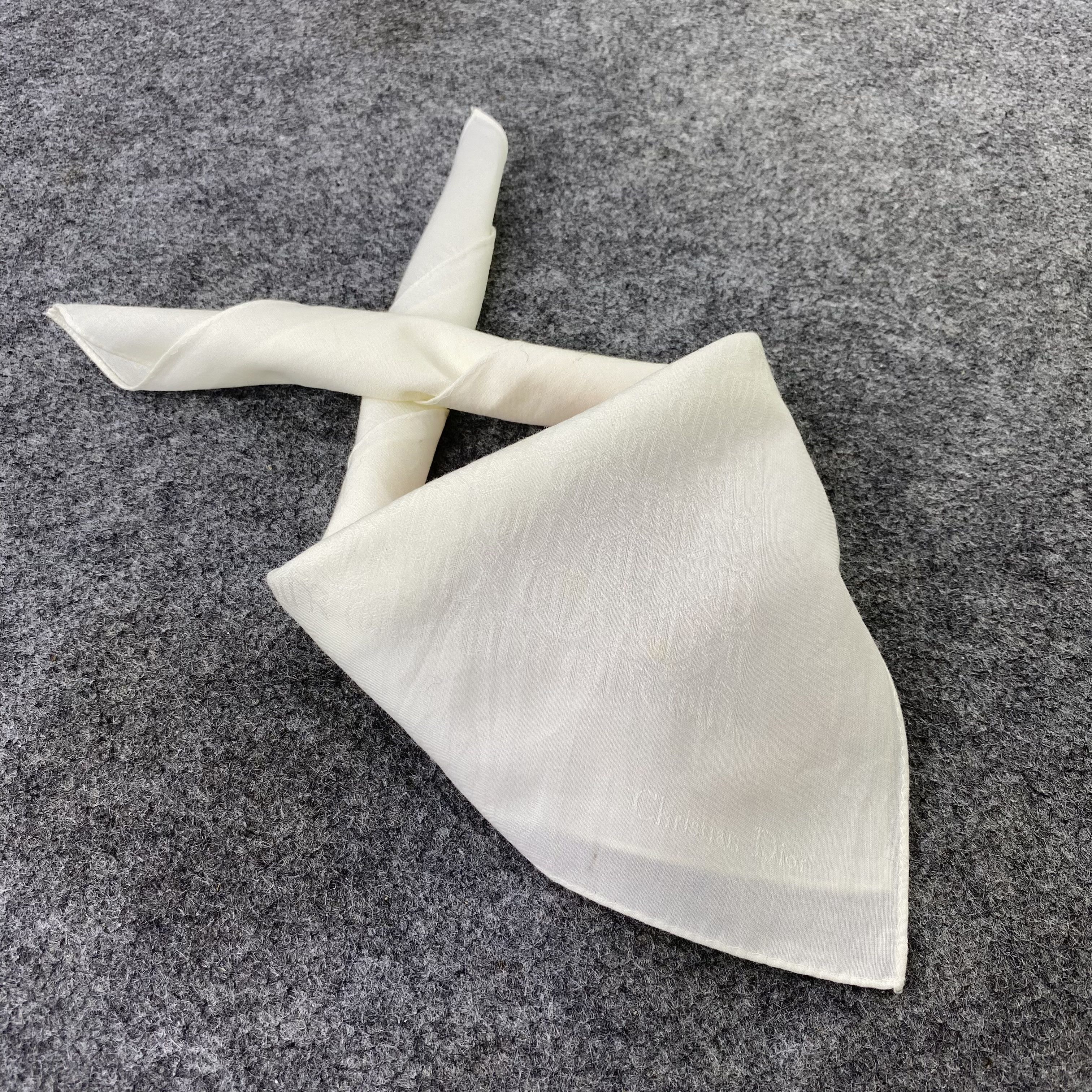 Designer Christian Dior Handkerchief / Bandana / Neckerchief-B628 Size ONE SIZE - 1 Thumbnail