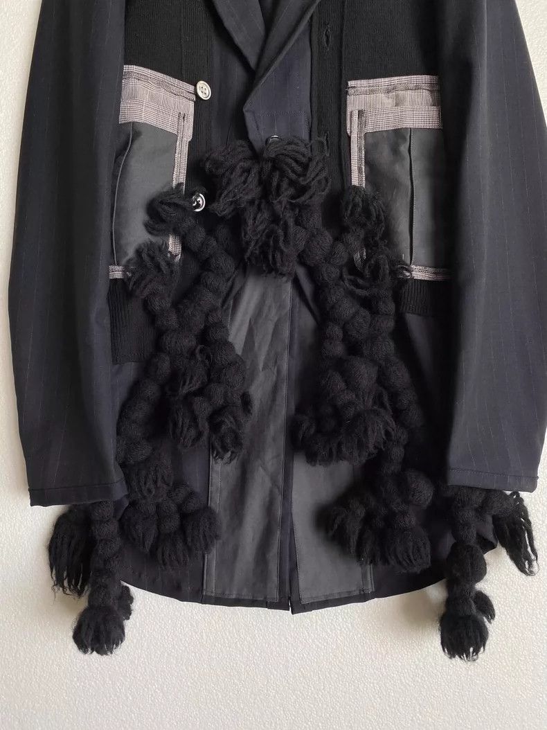 Comme des Garcons Comme Des Garcons Splicing knot suit jacket Size XS / US 0-2 / IT 36-38 - 5 Thumbnail