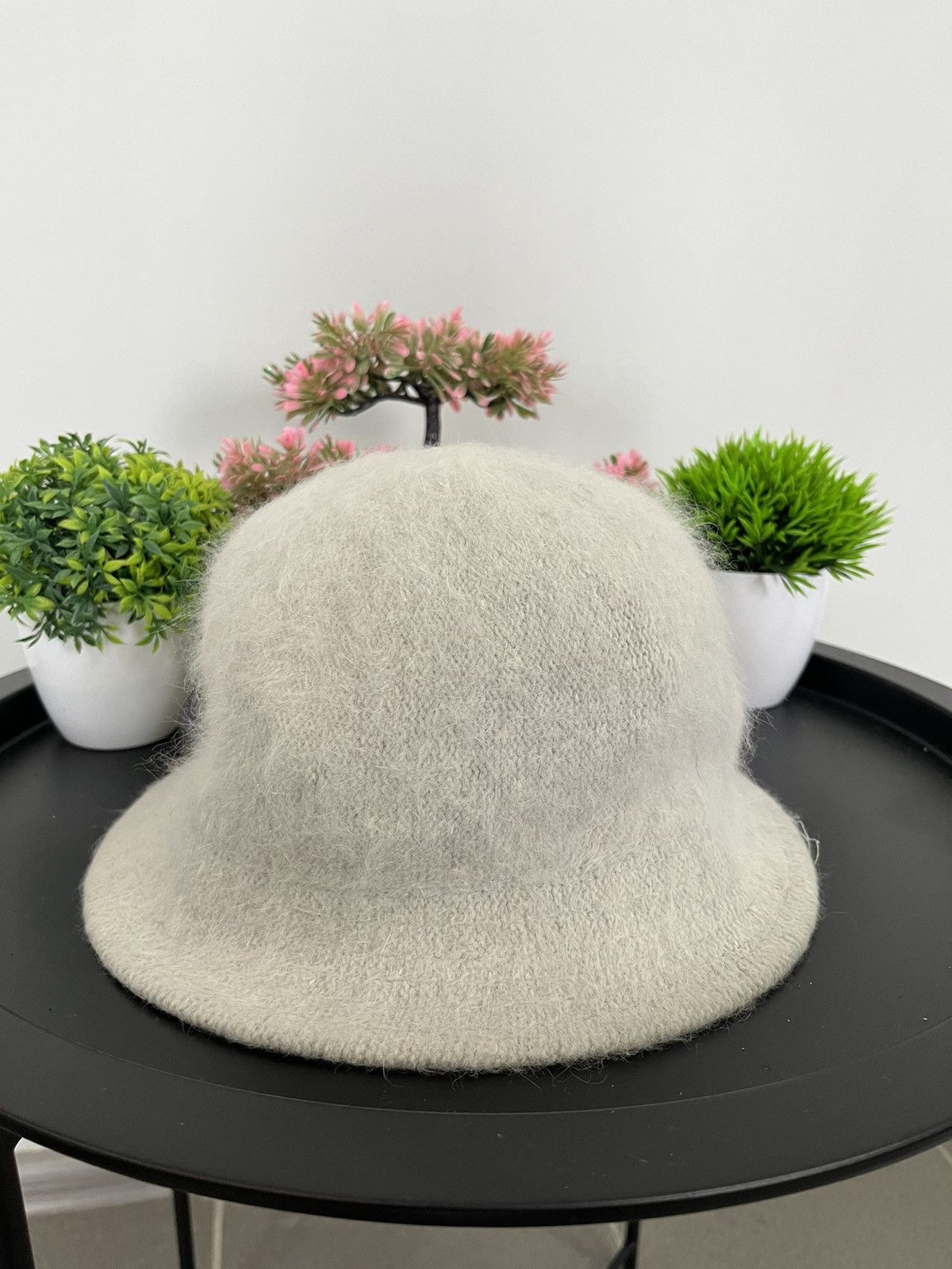 Kangol KANGOL Vintage Unisex Angora Rare Sherpa Panama Bucket Hat Size ONE SIZE - 4 Thumbnail