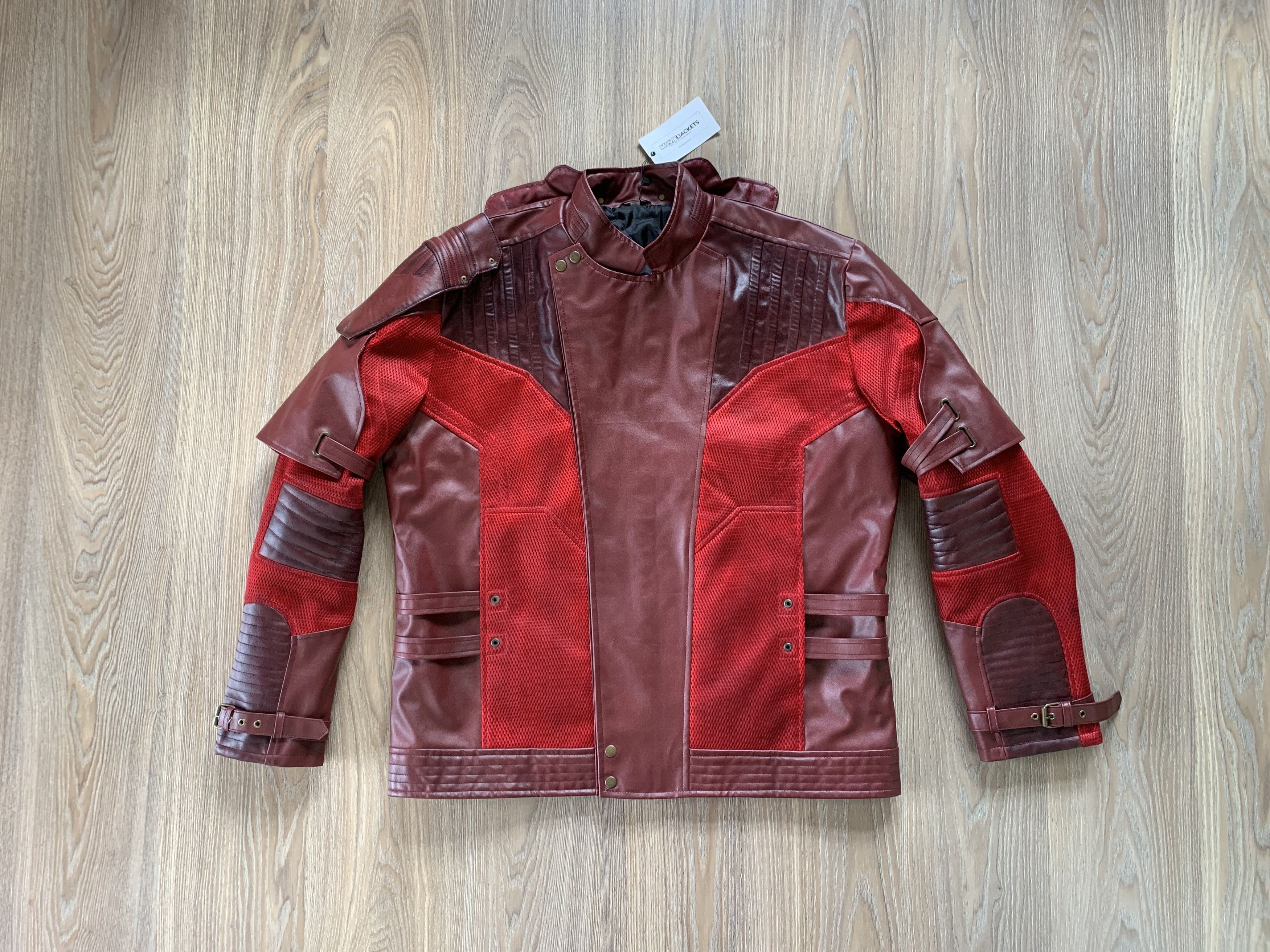 Other Star Lord Cosplay Costume Leather Jacket Size US XXL / EU 58 / 5 - 1 Thumbnail