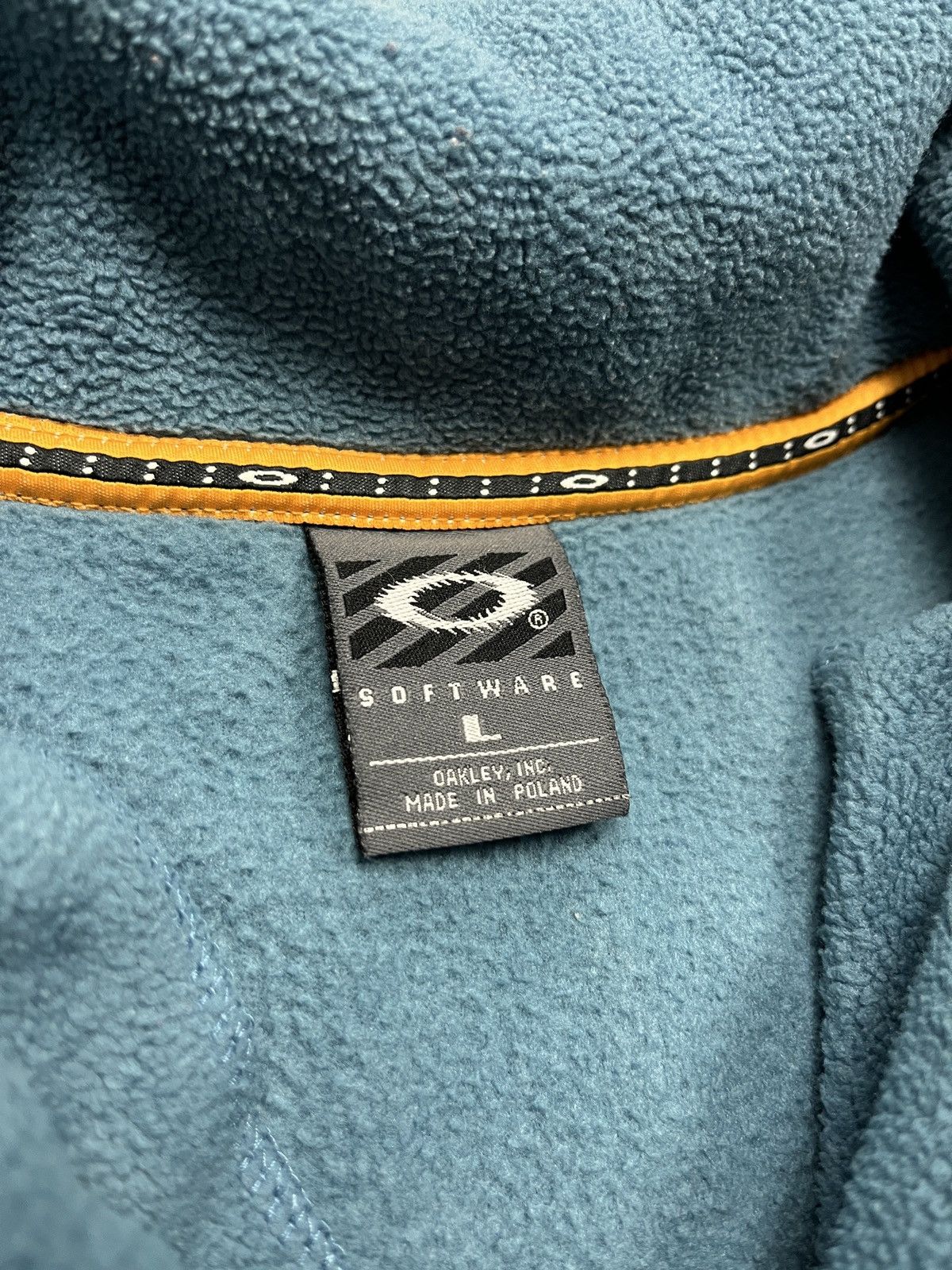 Oakley Vintage 00’s Oakley Software Fleece Jacket Goprcore Hype Y2k Size US L / EU 52-54 / 3 - 7 Thumbnail