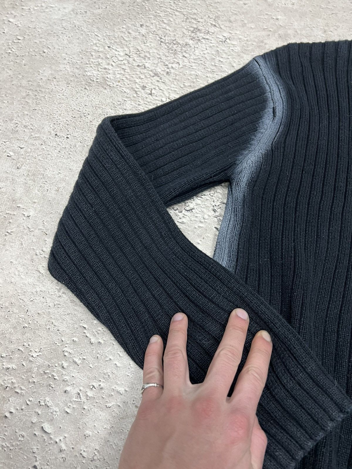 Junya Watanabe × Yohji Yamamoto VINTAGE STREETWEAR KAPITAL STYLE SWEATER Size US L / EU 52-54 / 3 - 7 Thumbnail