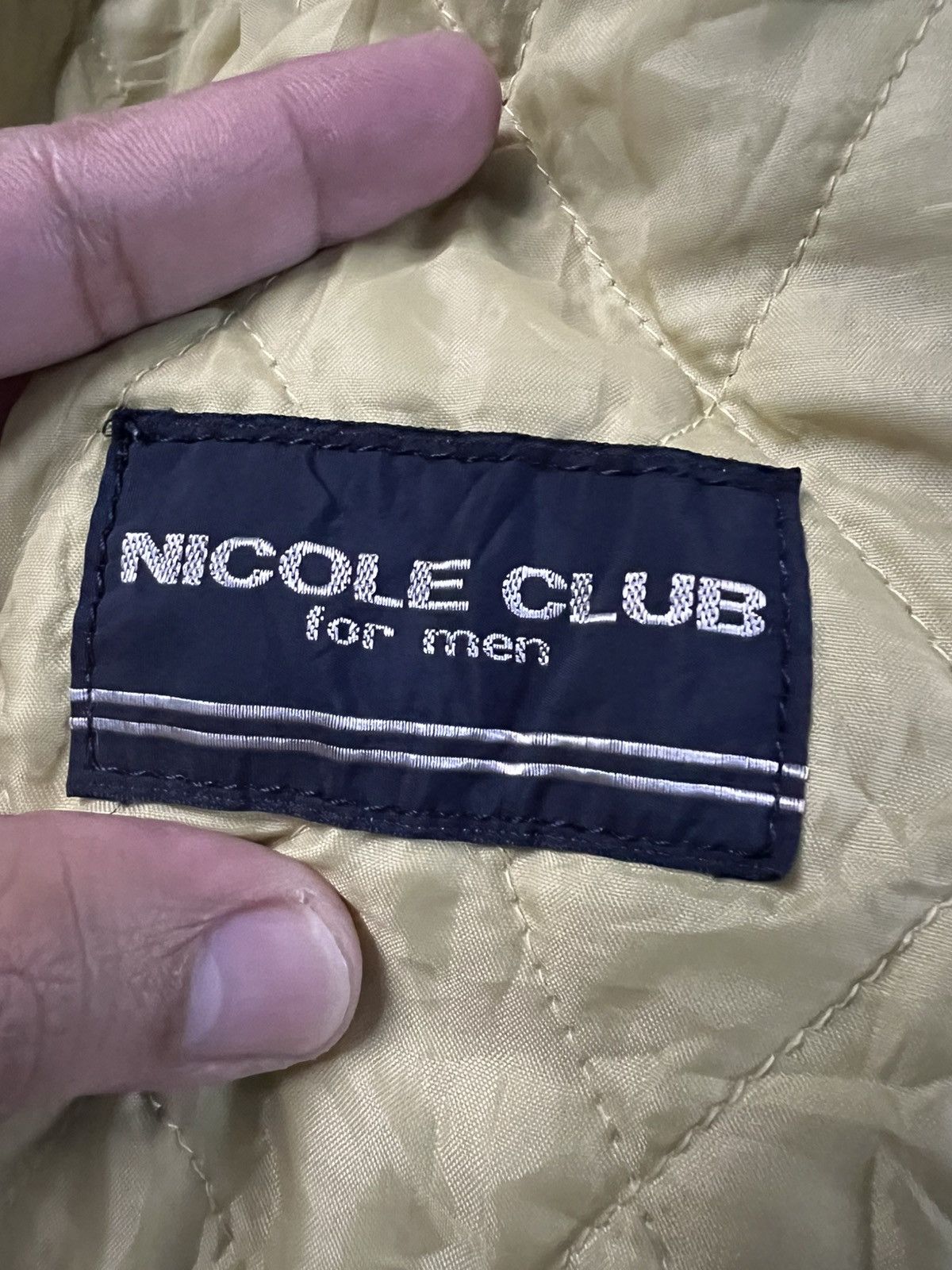 Nicole Club VINTAGE NICOLE CLUB FOR MEN WOOL VARSITY JACKET Size US M / EU 48-50 / 2 - 13 Thumbnail