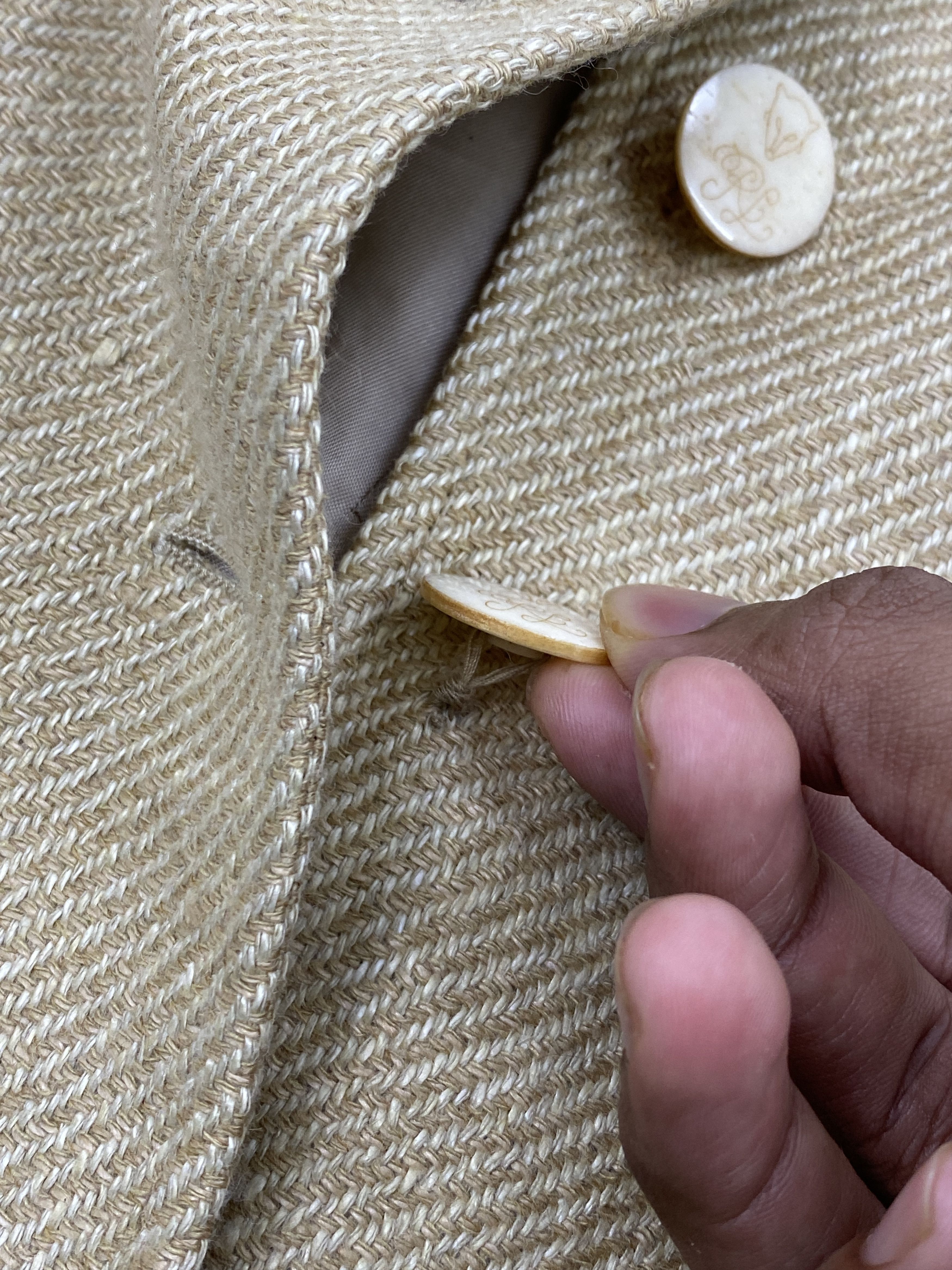 Designer Vintage Ralph Lauren Single Breasted Peacoat Jacket MJ0085Z Size US XS / EU 42 / 0 - 9 Thumbnail