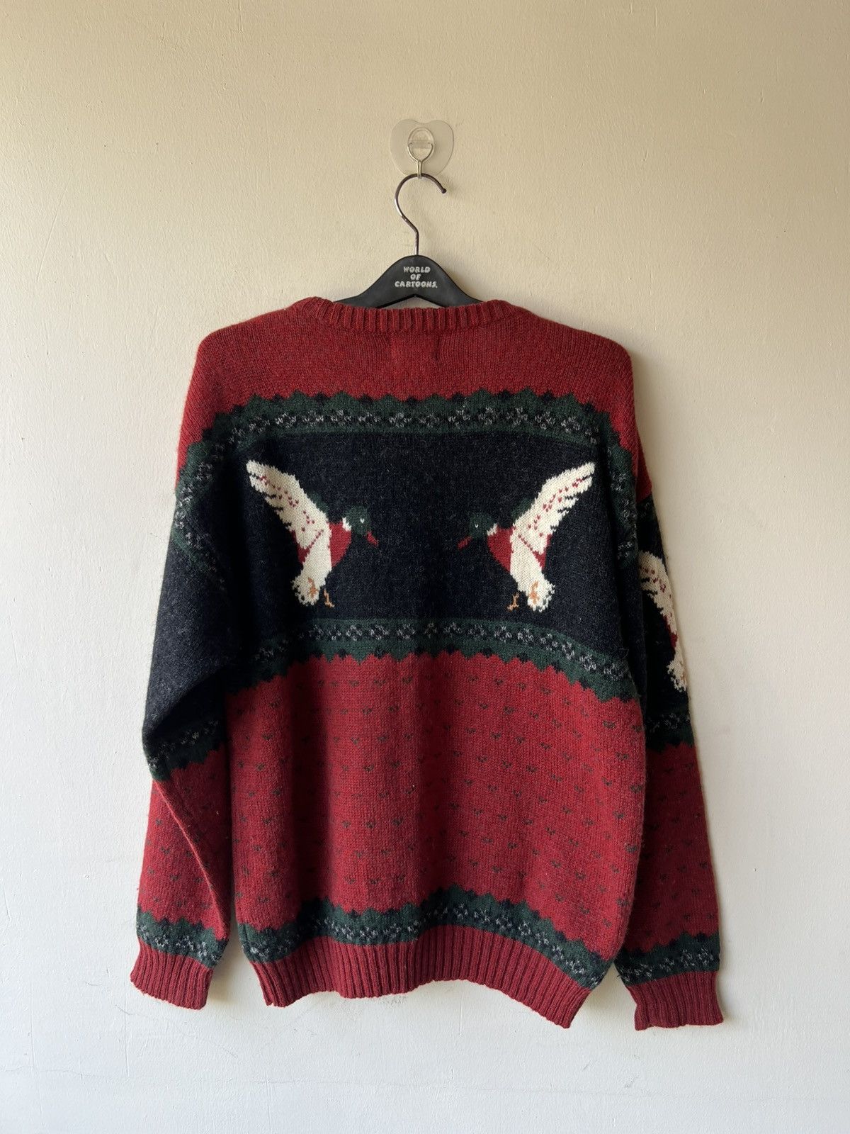 Woolrich Woolen Mills Vintage 90s Woolrich 100% Wool Knitwear Sweater Size US L / EU 52-54 / 3 - 10 Thumbnail