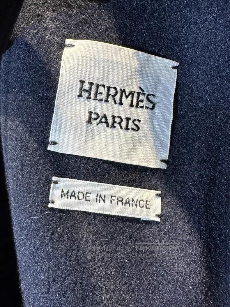 Hermes Hermes Cashmere and Leather Blend Coat Size XS / US 0-2 / IT 36-38 - 2 Thumbnail